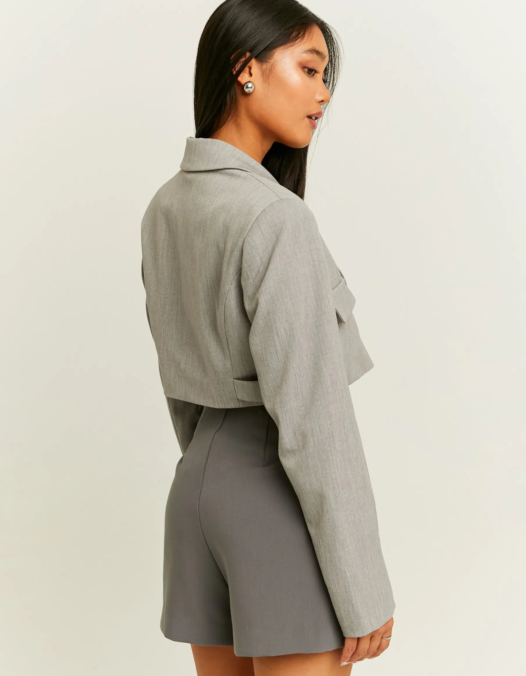 Tally Weijl Giacche^Blazer Corto Grigio