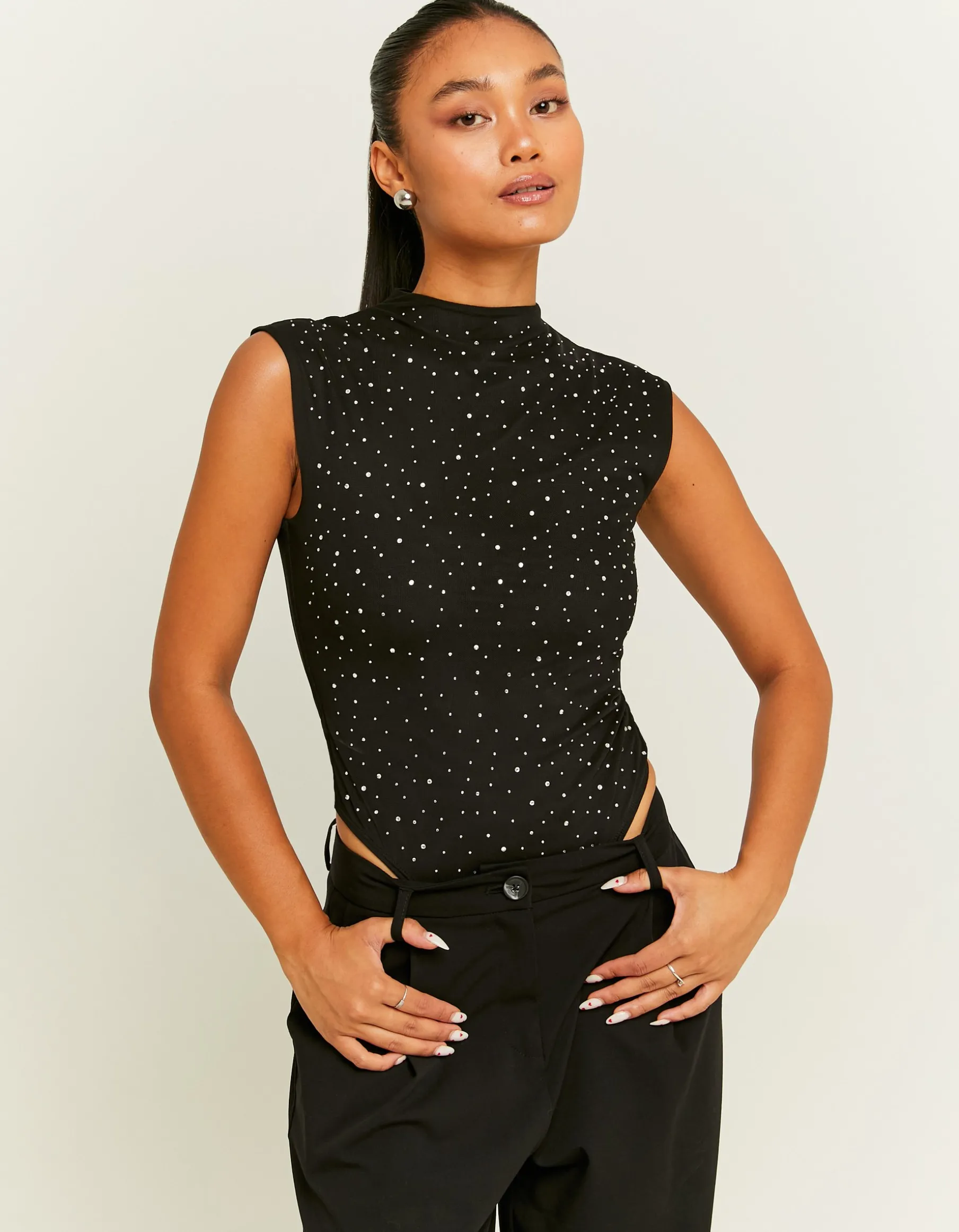 Tally Weijl Top | Body^Body con Strass