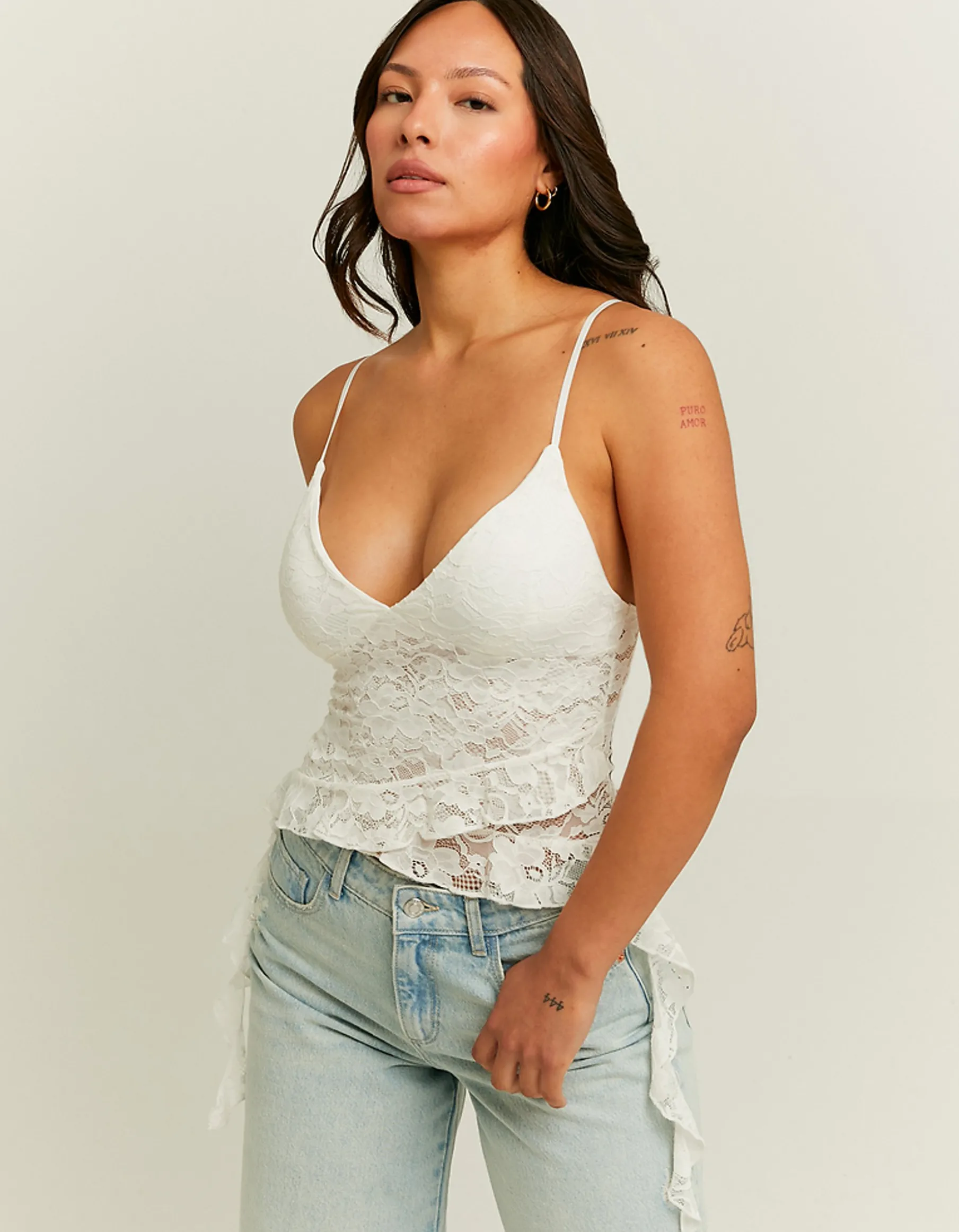 Tally Weijl Top^Canottiera in Pizzo