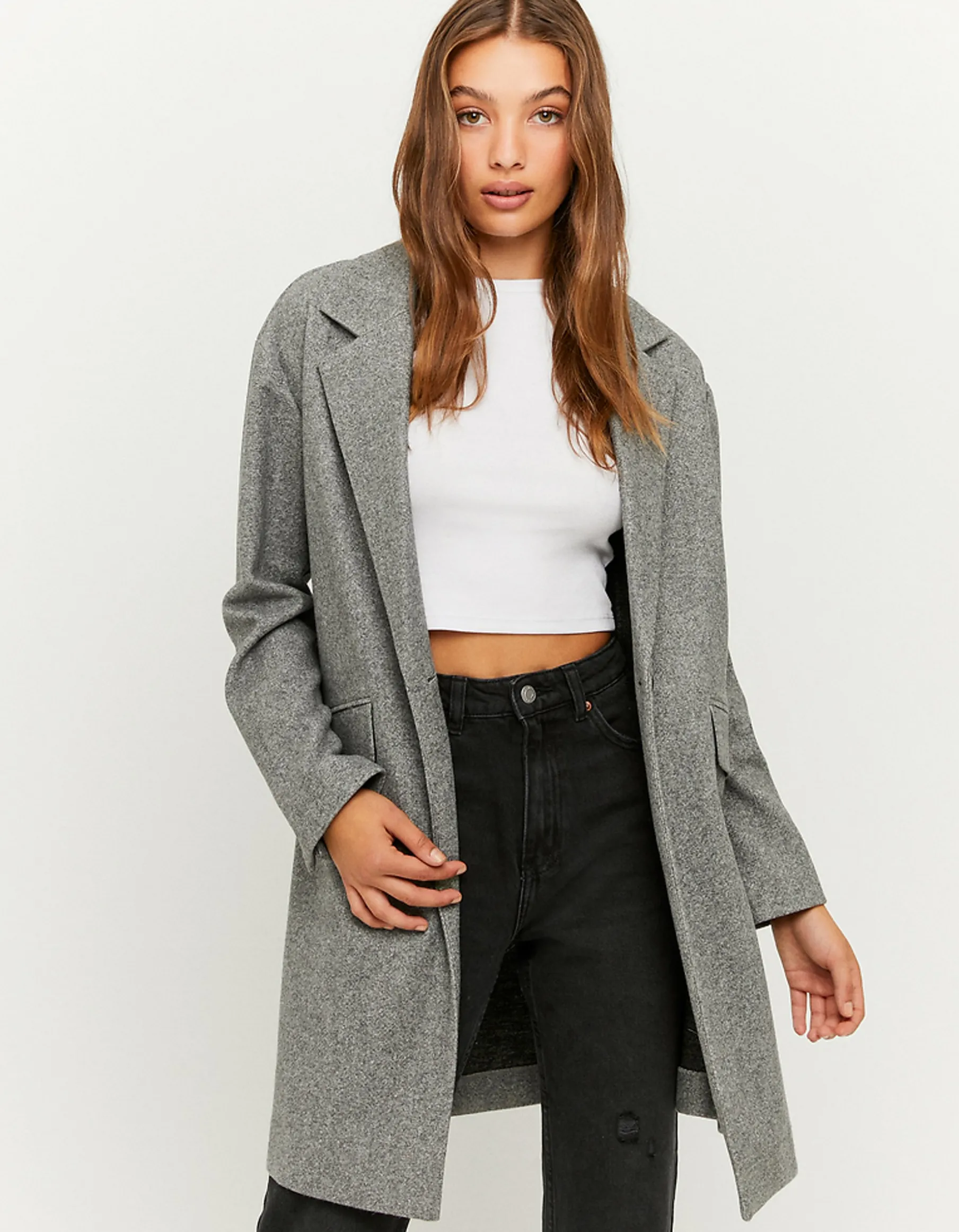 Tally Weijl Giacche^Cappotto Grigio