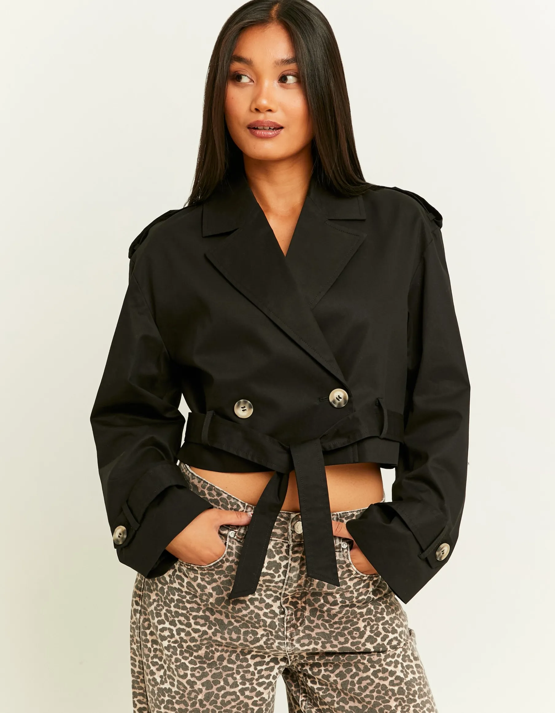 Tally Weijl Giacche^Cappotto Trench Corto