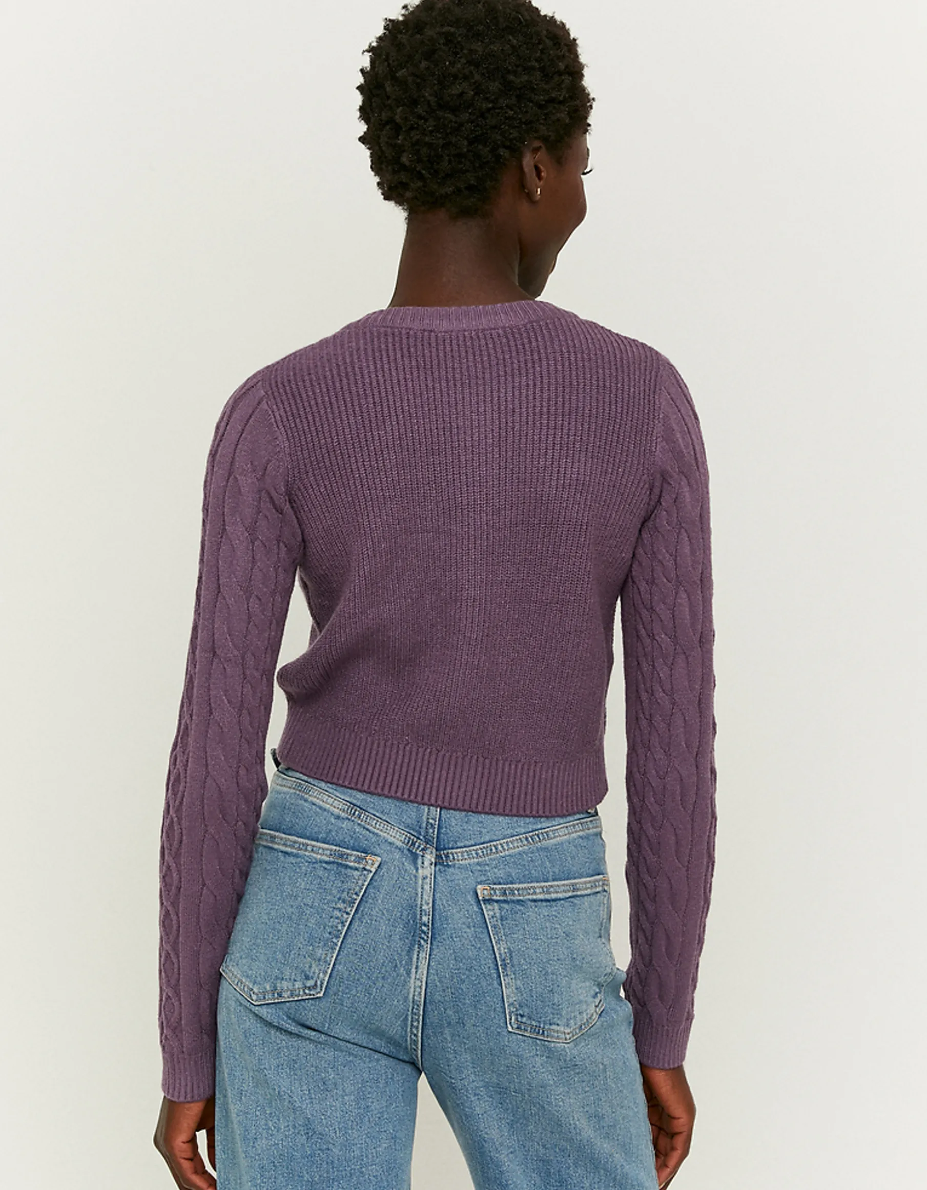 Tally Weijl Maglieria^Cardigan In Maglia Intrecciata Con Bottoni