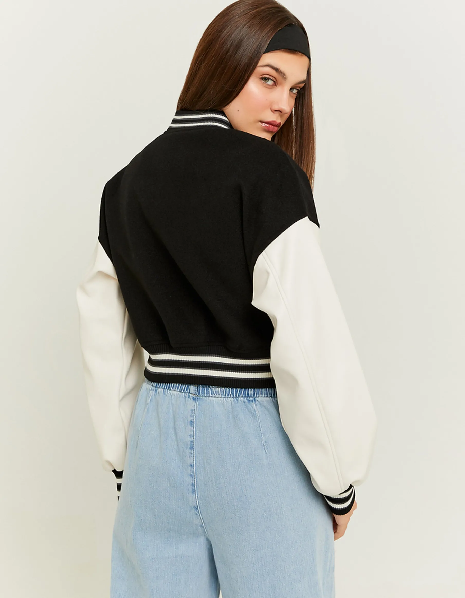Tally Weijl Giacche^Giacca Varsity Corta Nera