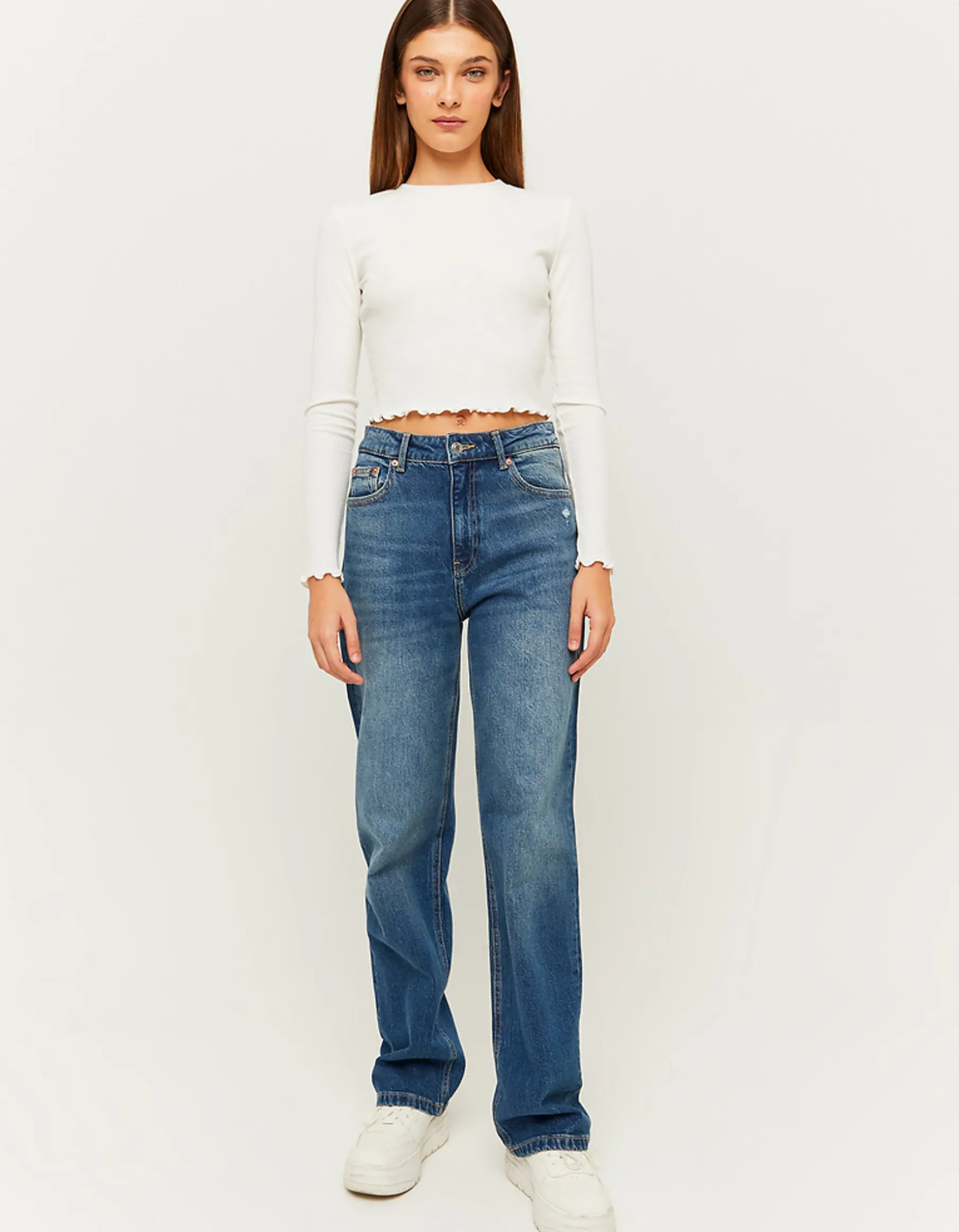Tally Weijl Jeans^Jeans Straight Leg a Vita Alta
