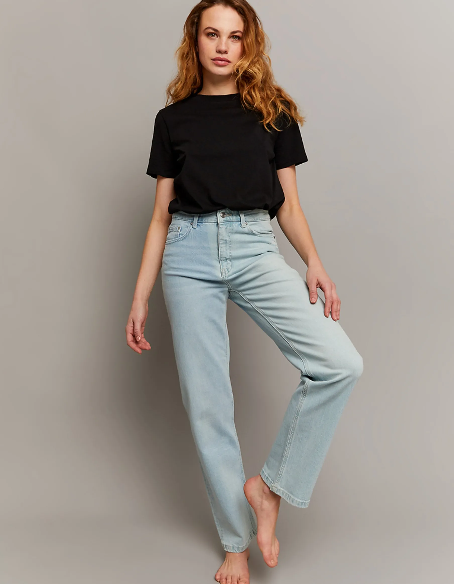Tally Weijl Jeans^Jeans Straight Leg a Vita Alta