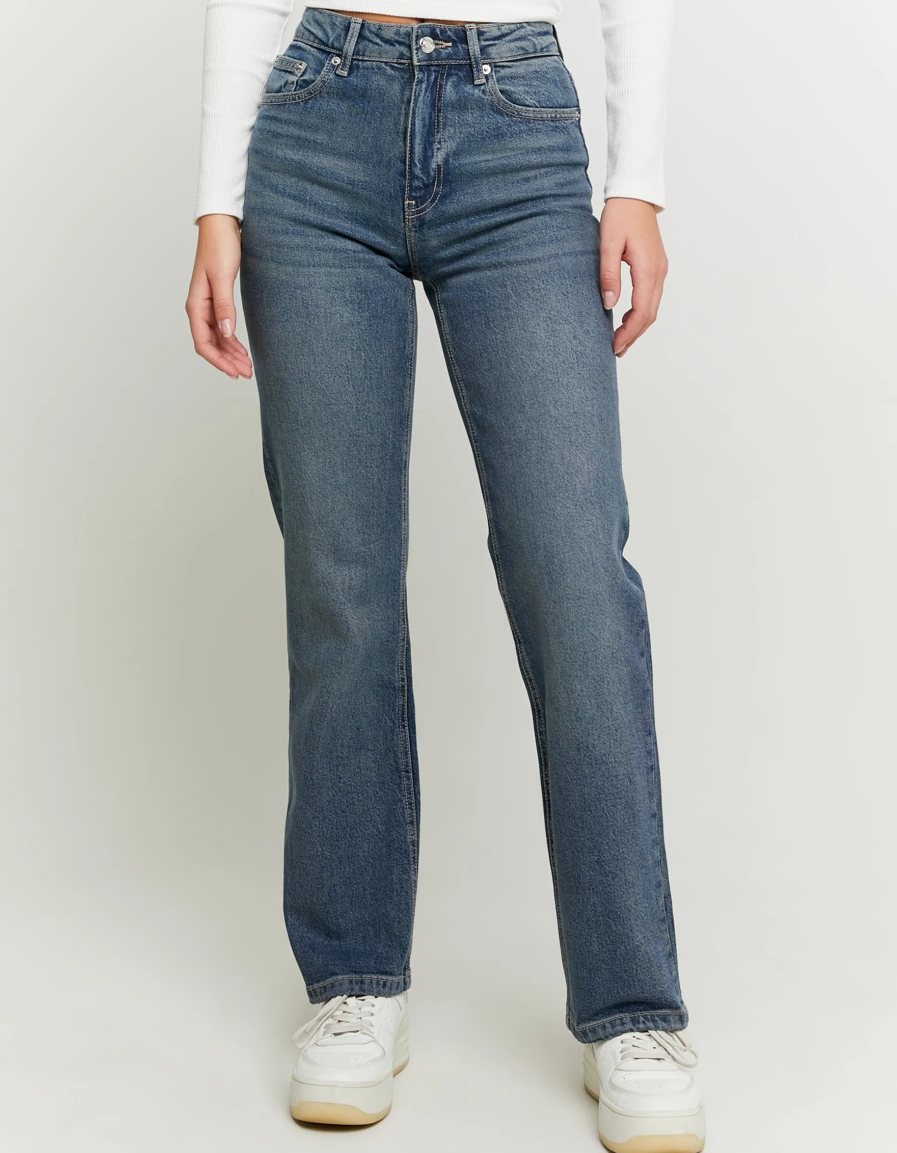 Tally Weijl Jeans^Jeans Straight Leg a Vita Alta