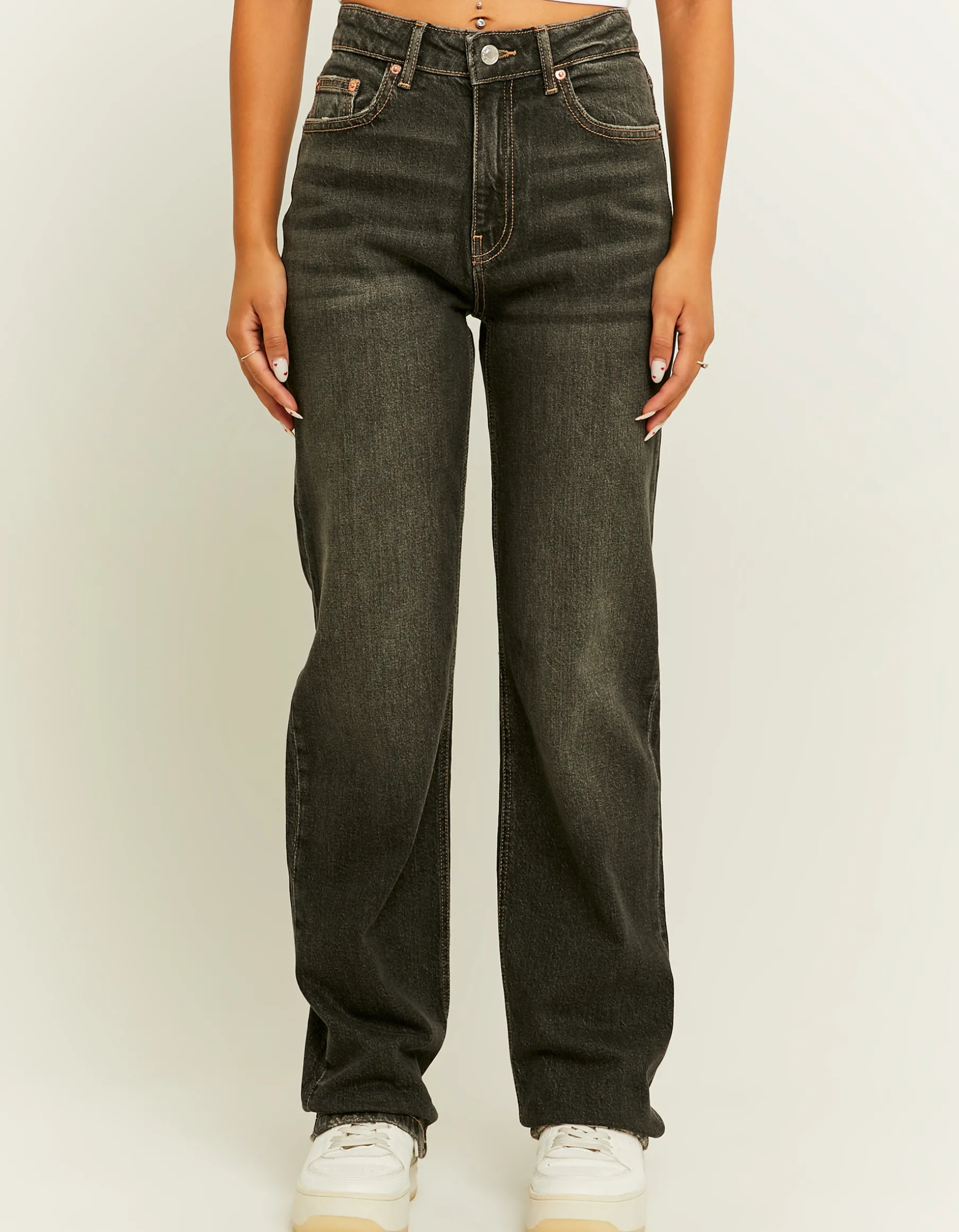 Tally Weijl Jeans^Jeans Straight Leg a Vita Alta
