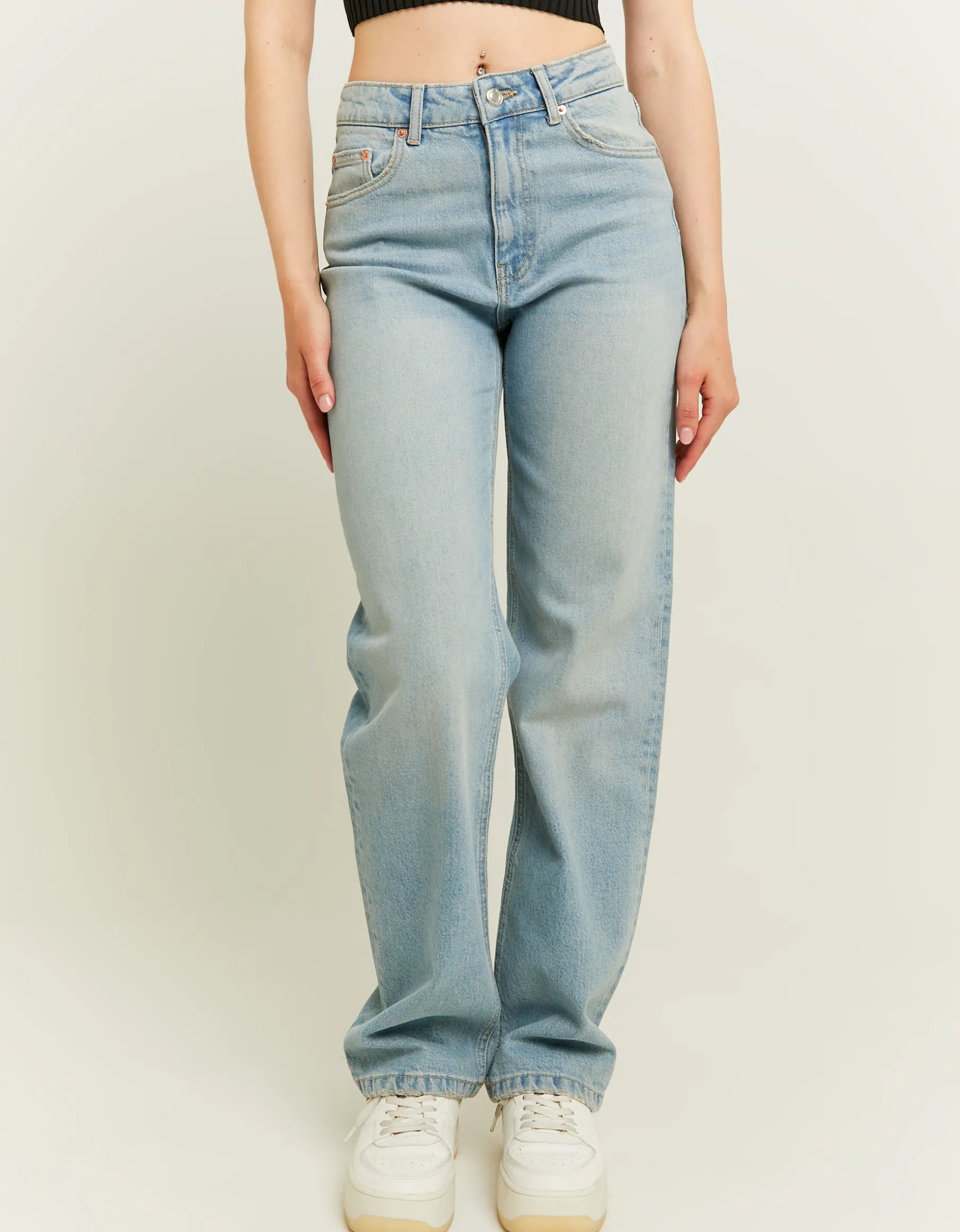 Tally Weijl Jeans^Jeans Straight Leg a Vita Alta