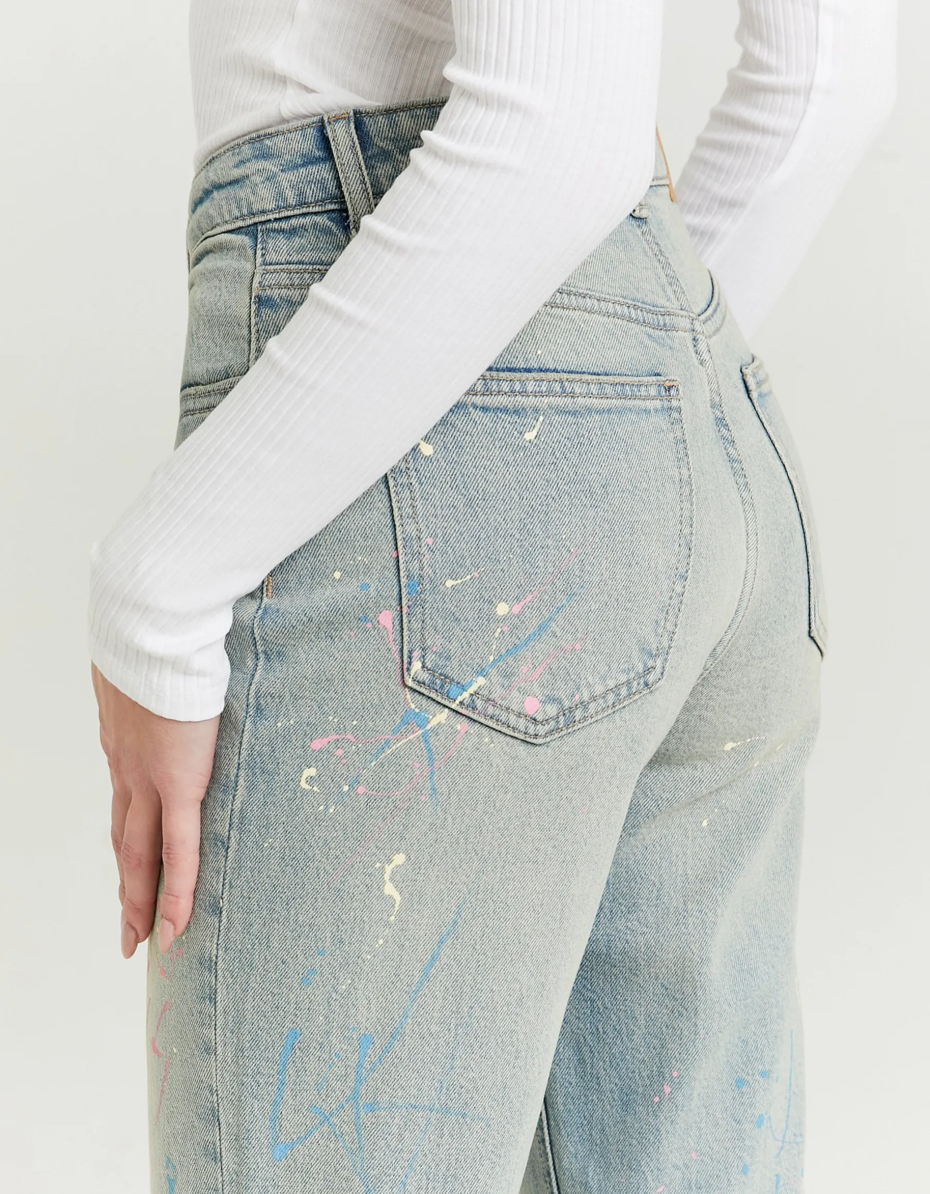 Tally Weijl Jeans^Jeans Straight Leg a Vita Alta