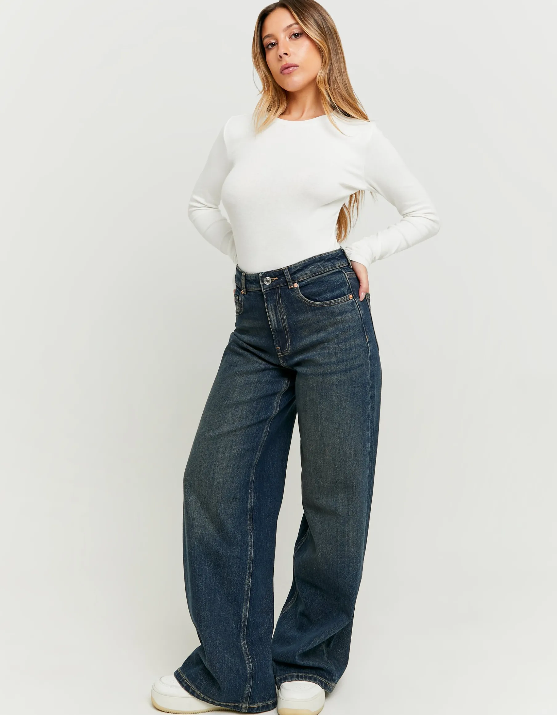 Tally Weijl Jeans^Jeans Wide Leg a Vita Alta