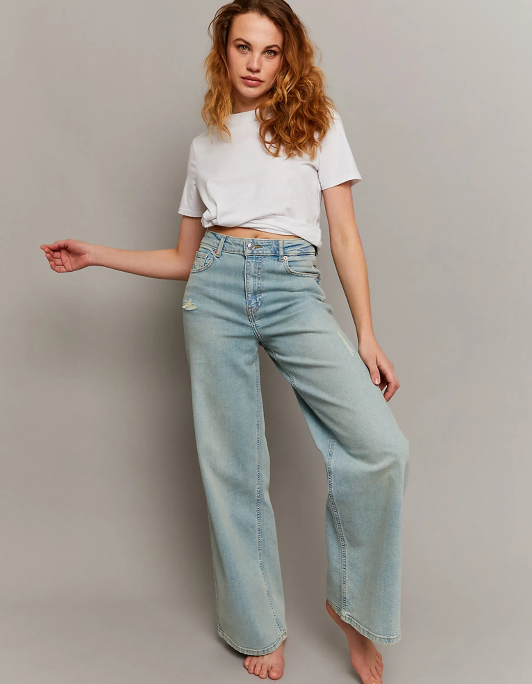 Tally Weijl Jeans^Jeans Wide Leg A Vita Alta