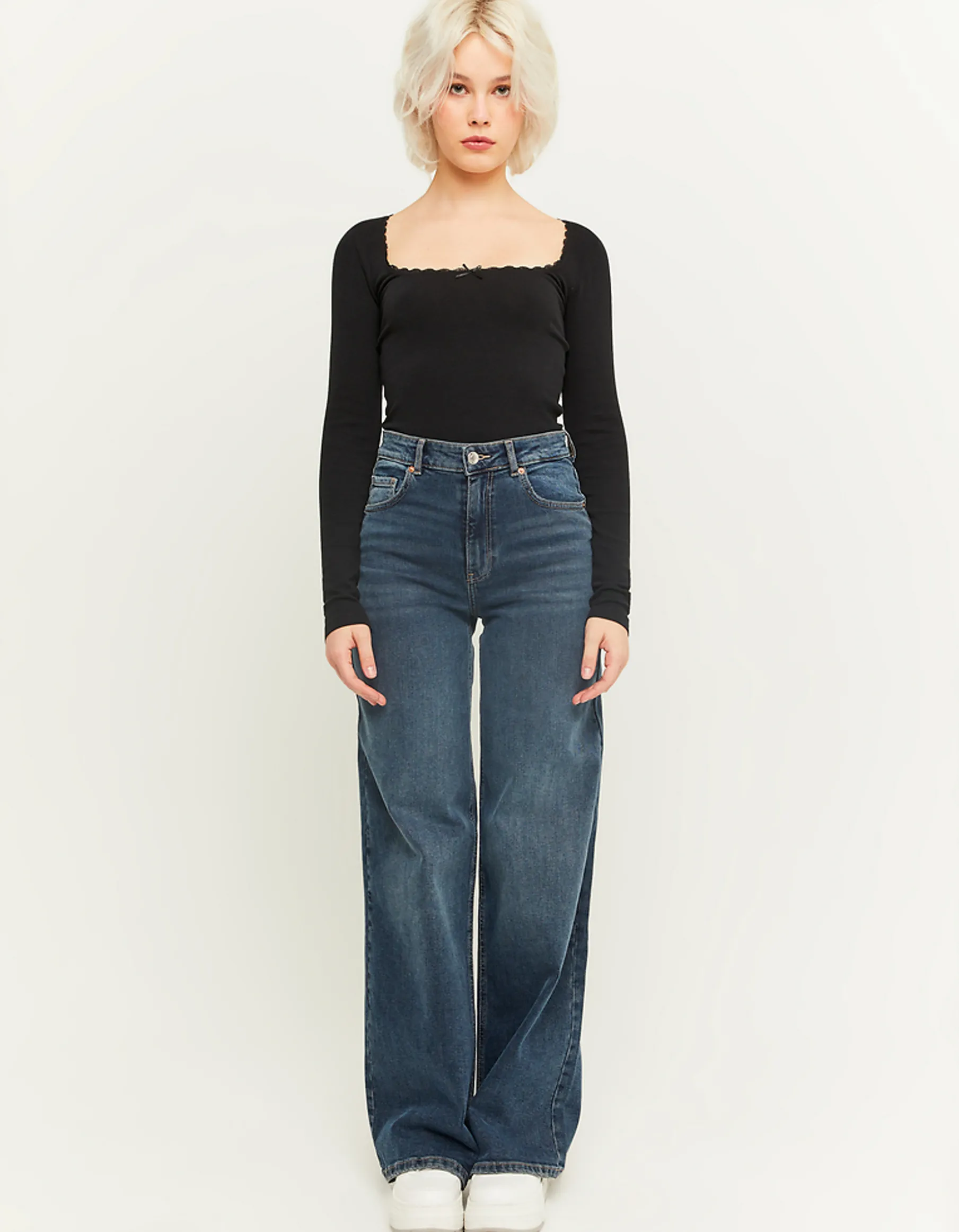 Tally Weijl Jeans^Jeans Wide Leg A Vita Alta