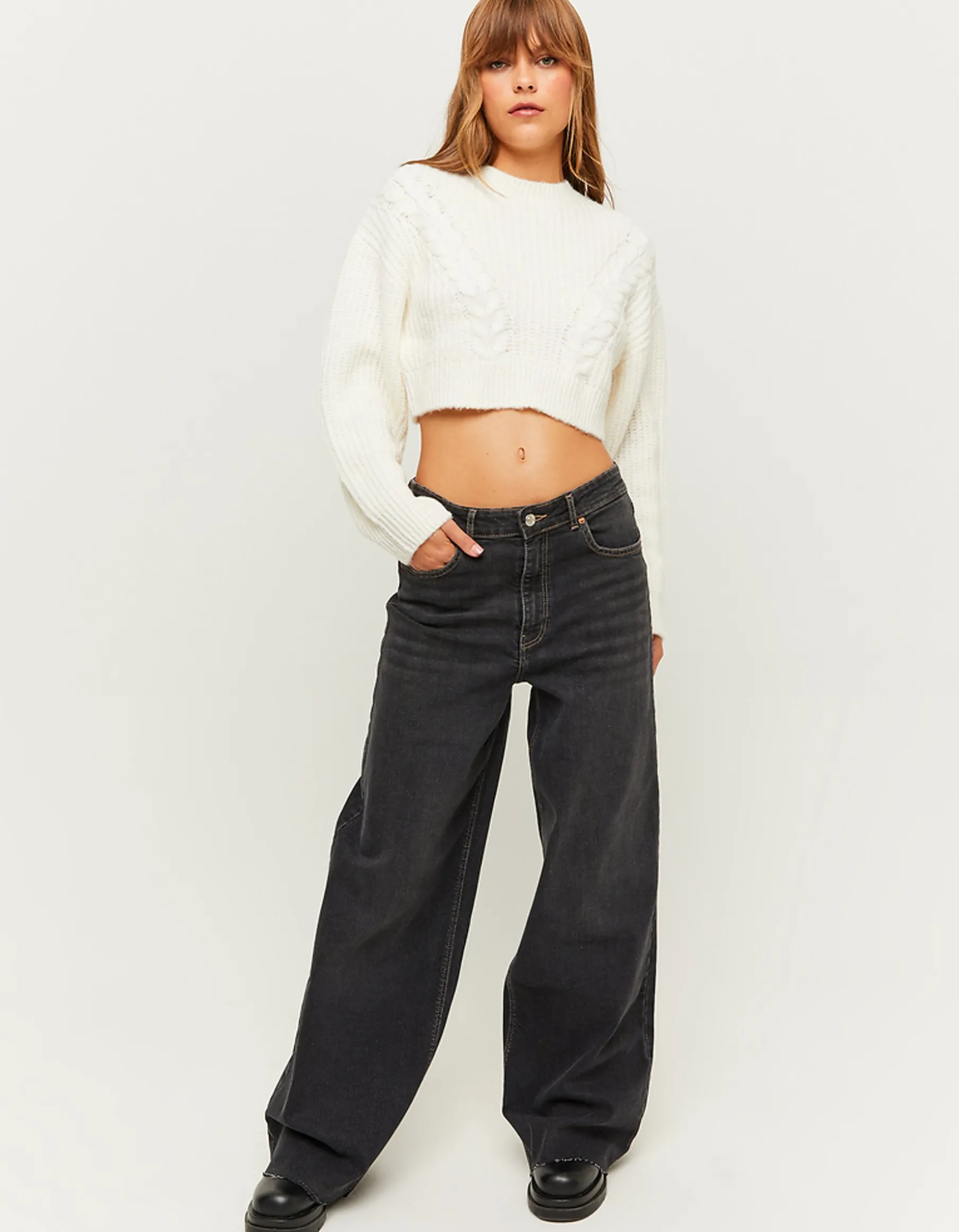Tally Weijl Jeans^Jeans Wide Leg A Vita Alta