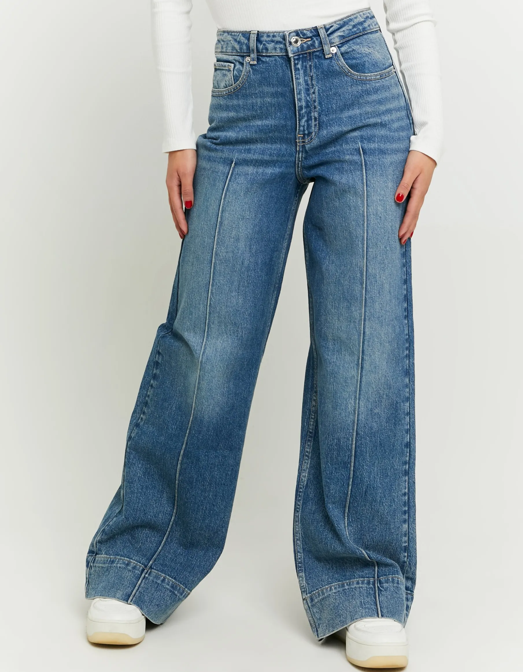 Tally Weijl Jeans^Jeans Wide Leg a Vita Alta