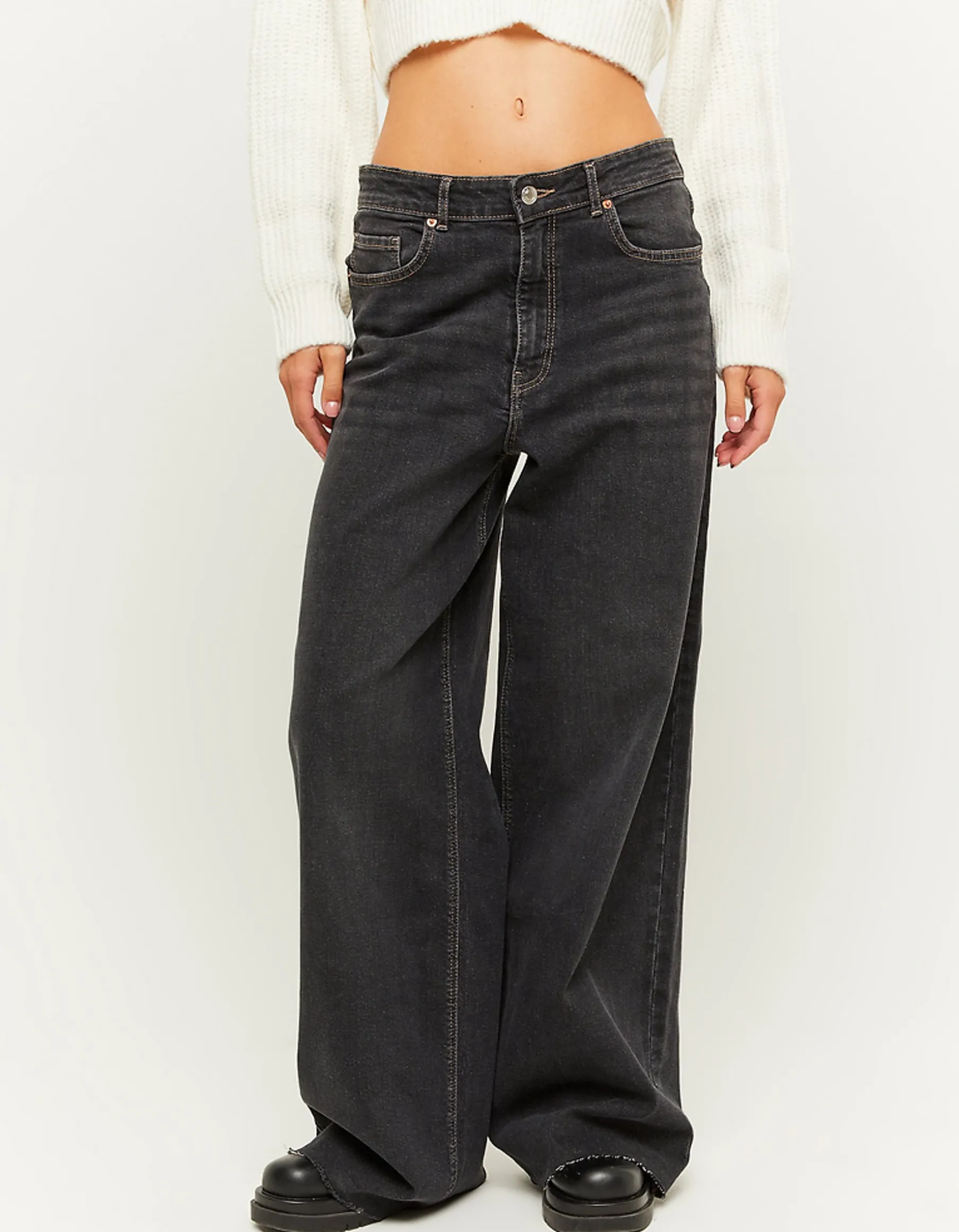 Tally Weijl Jeans^Jeans Wide Leg A Vita Alta