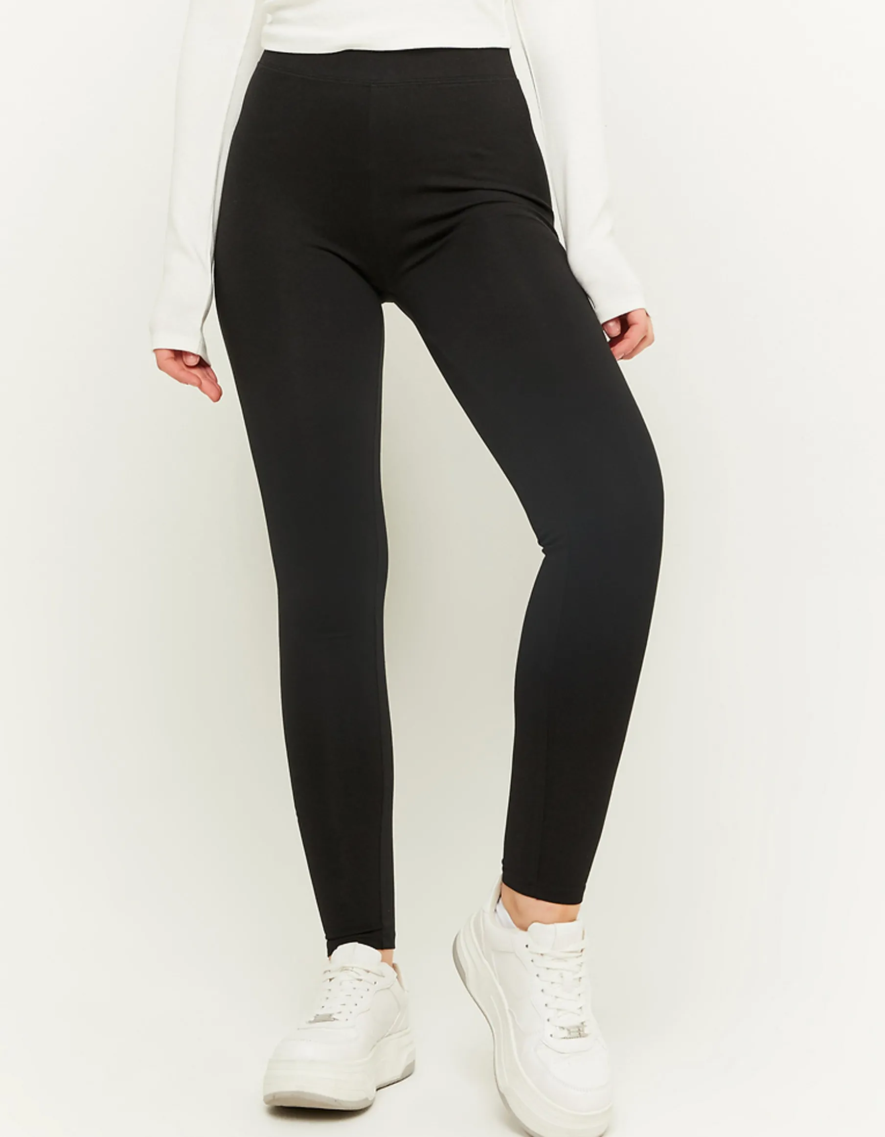 Tally Weijl Leggings^Legging Basici Neri a Vita Alta