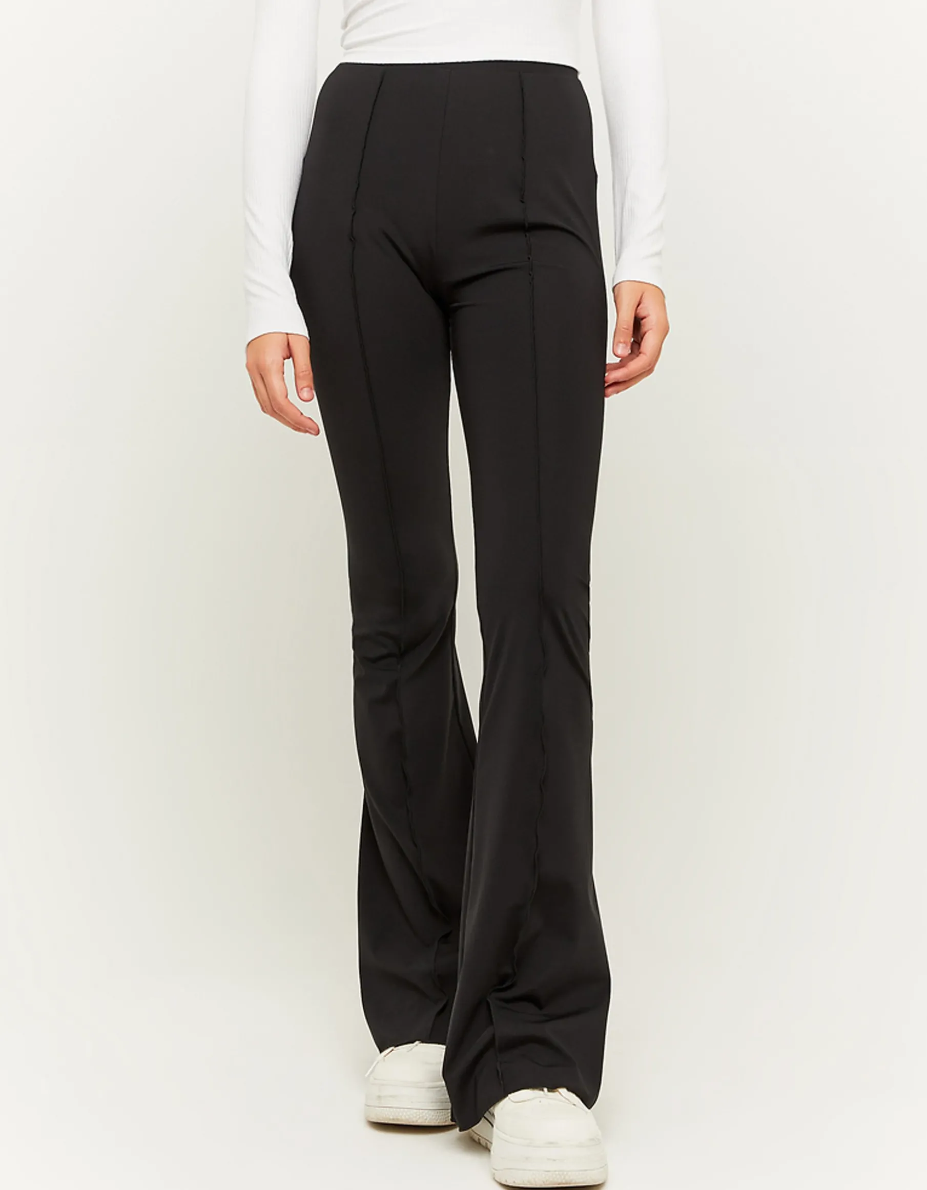 Tally Weijl Pantaloni | Leggings^Leggings A Zampa Neri con Volants