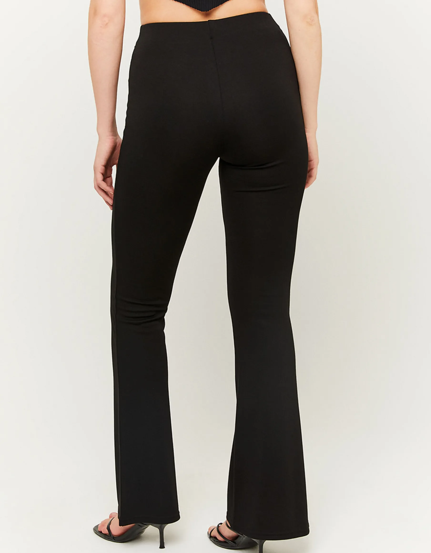 Tally Weijl Leggings^Leggings A Zampa Neri Con Zip