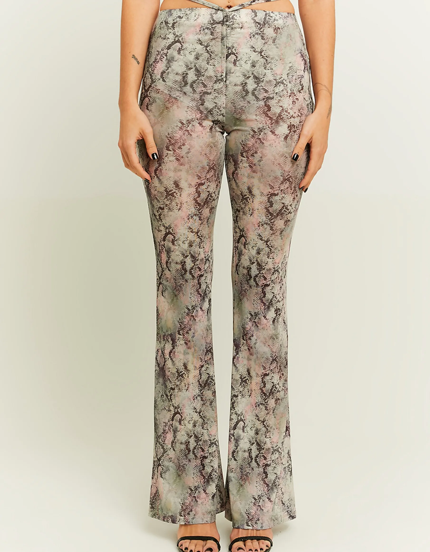 Tally Weijl Leggings^Leggings in Mesh Stampa Animalier