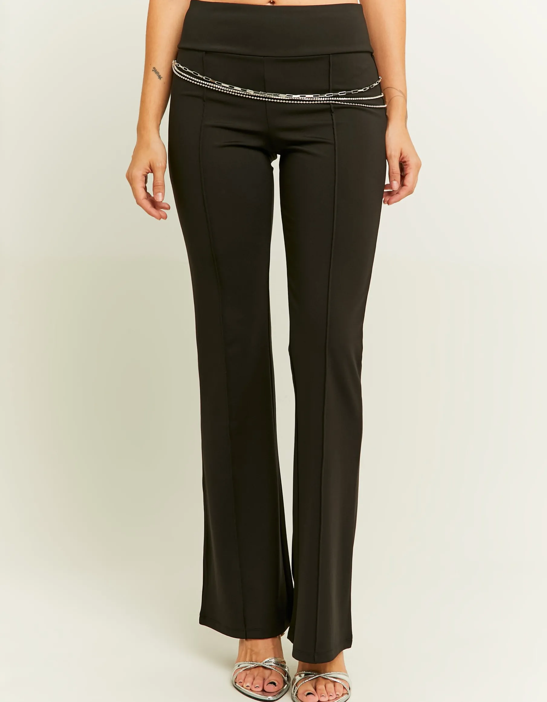 Tally Weijl Leggings^Leggings Neri con Catene