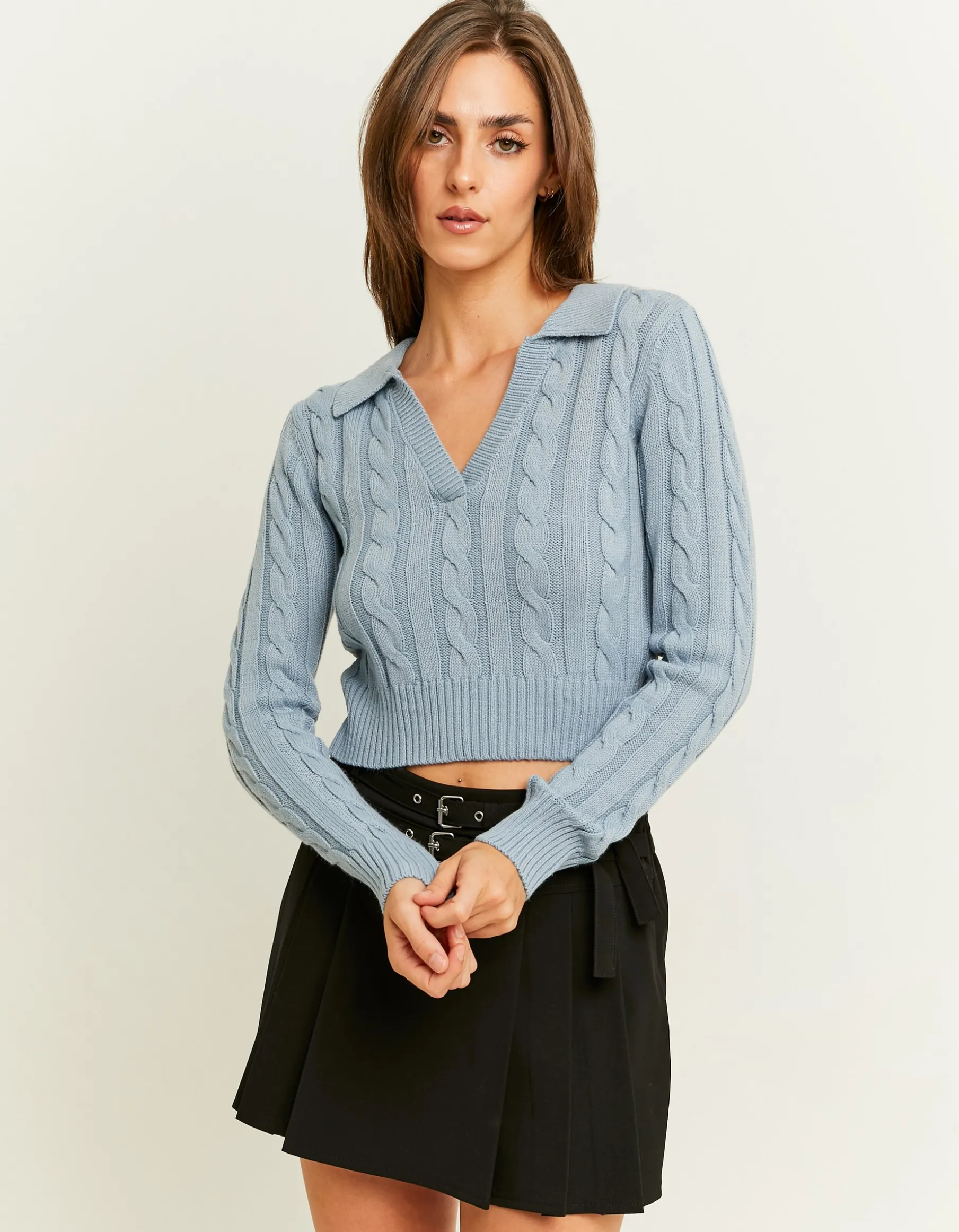 Tally Weijl Maglieria^Maglione con Colletto Polo