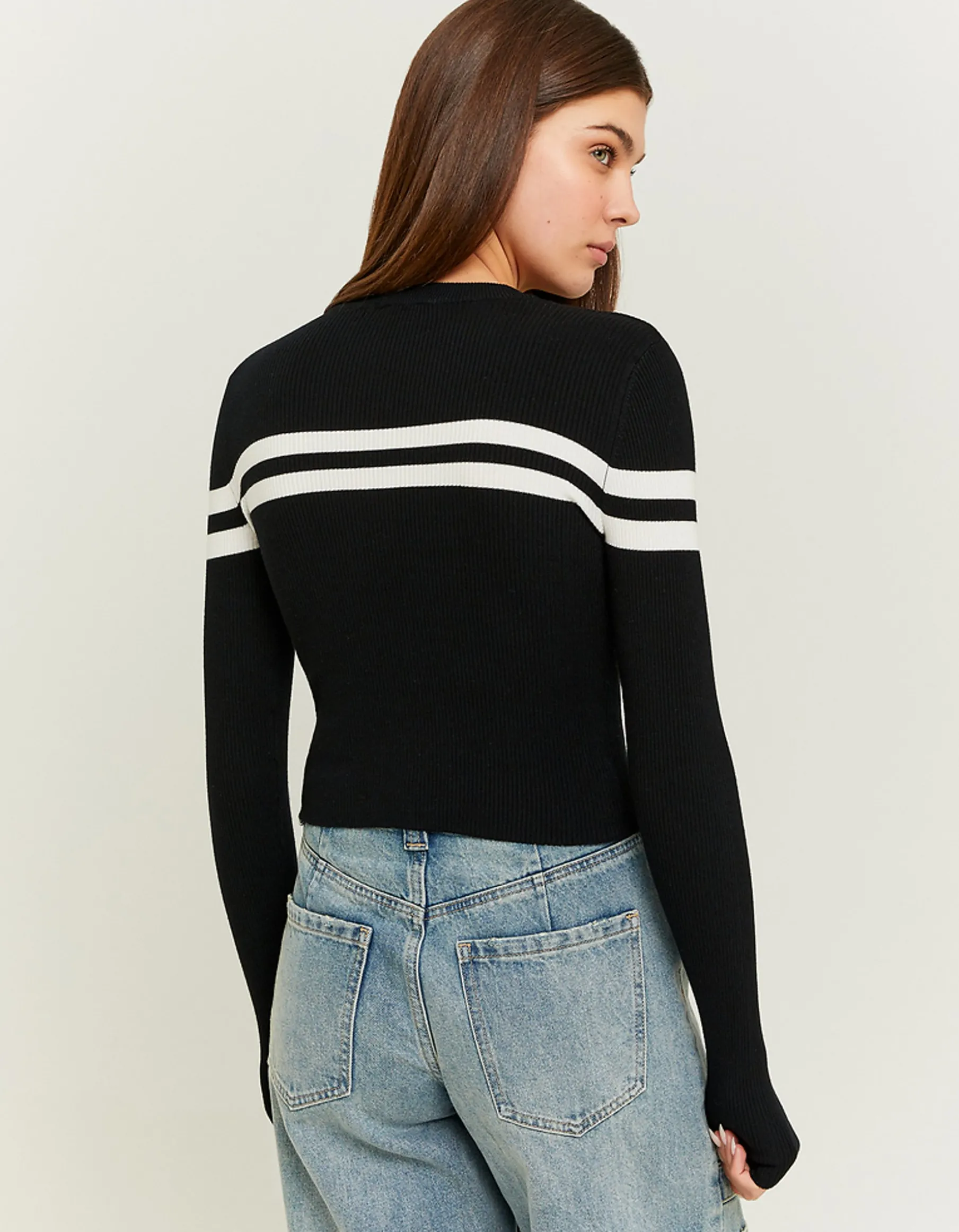 Tally Weijl Maglieria^Maglione Corto a Righe