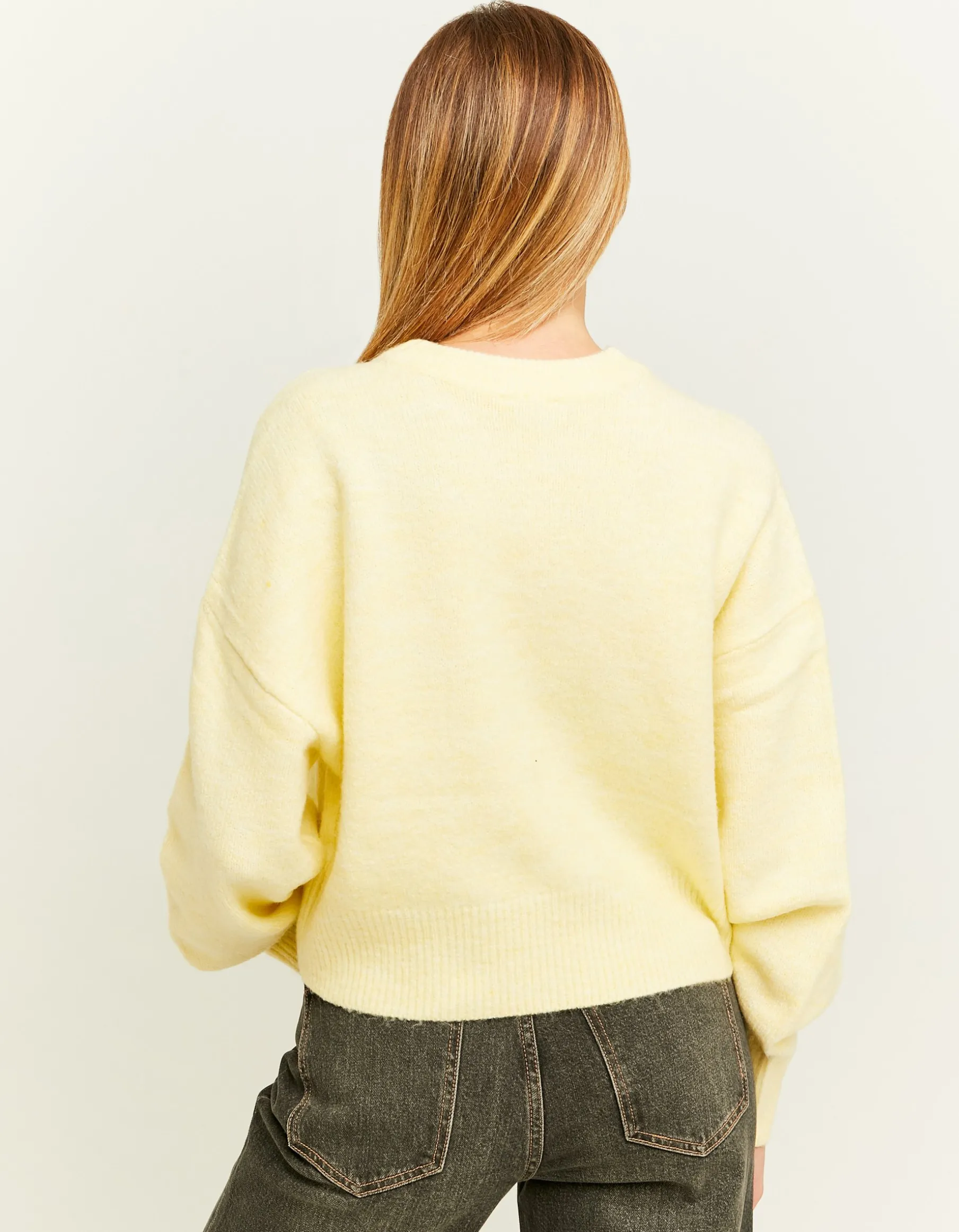 Tally Weijl Maglieria^Maglione Corto Basico Giallo