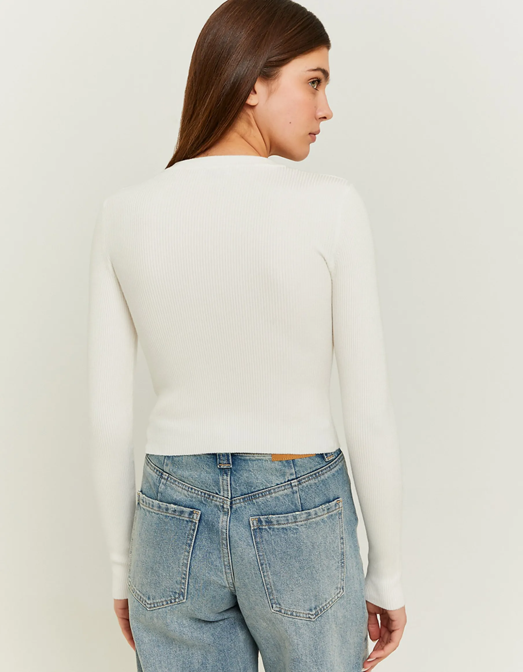 Tally Weijl Maglieria^Maglione Corto Bianco