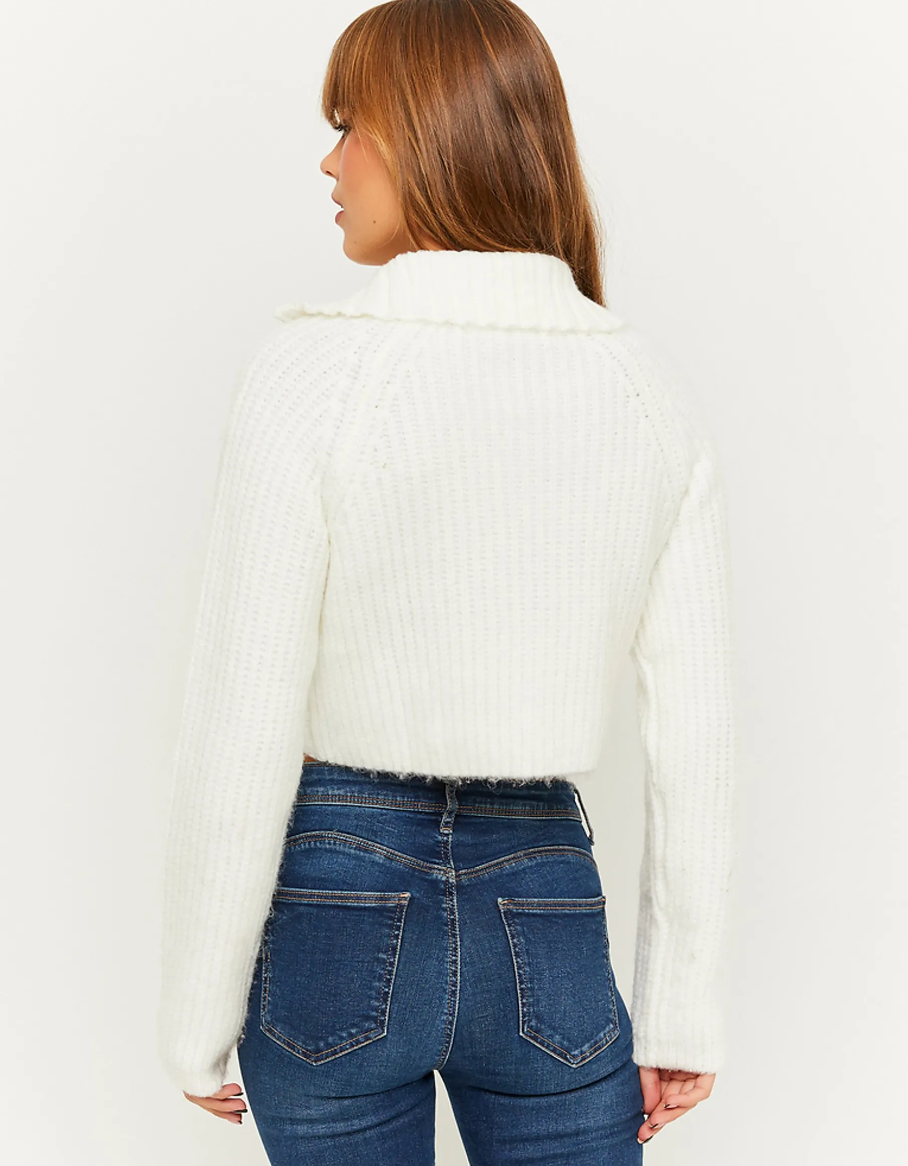 Tally Weijl Maglieria^Maglione Corto Bianco