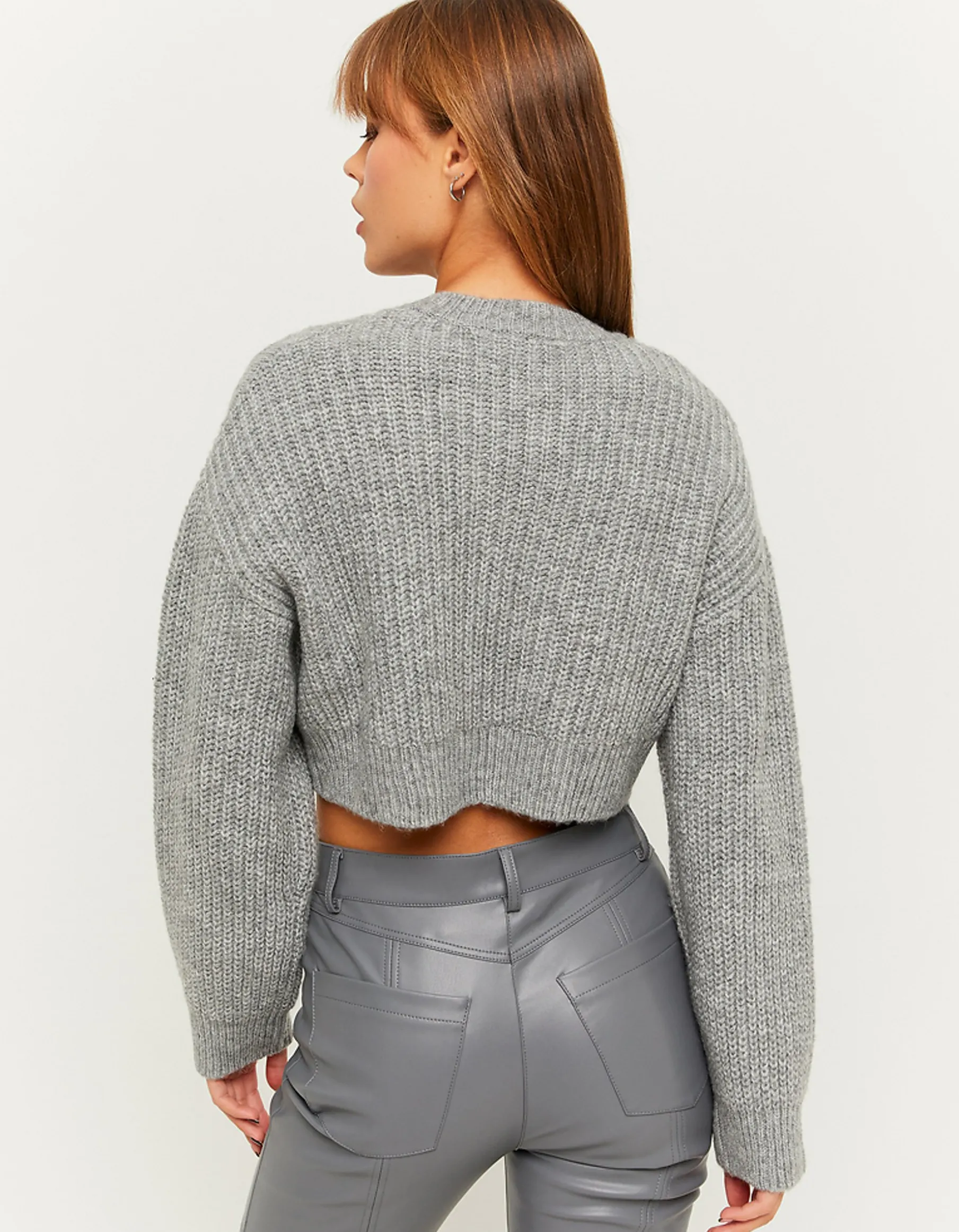Tally Weijl Maglieria^Maglione Corto Grigio