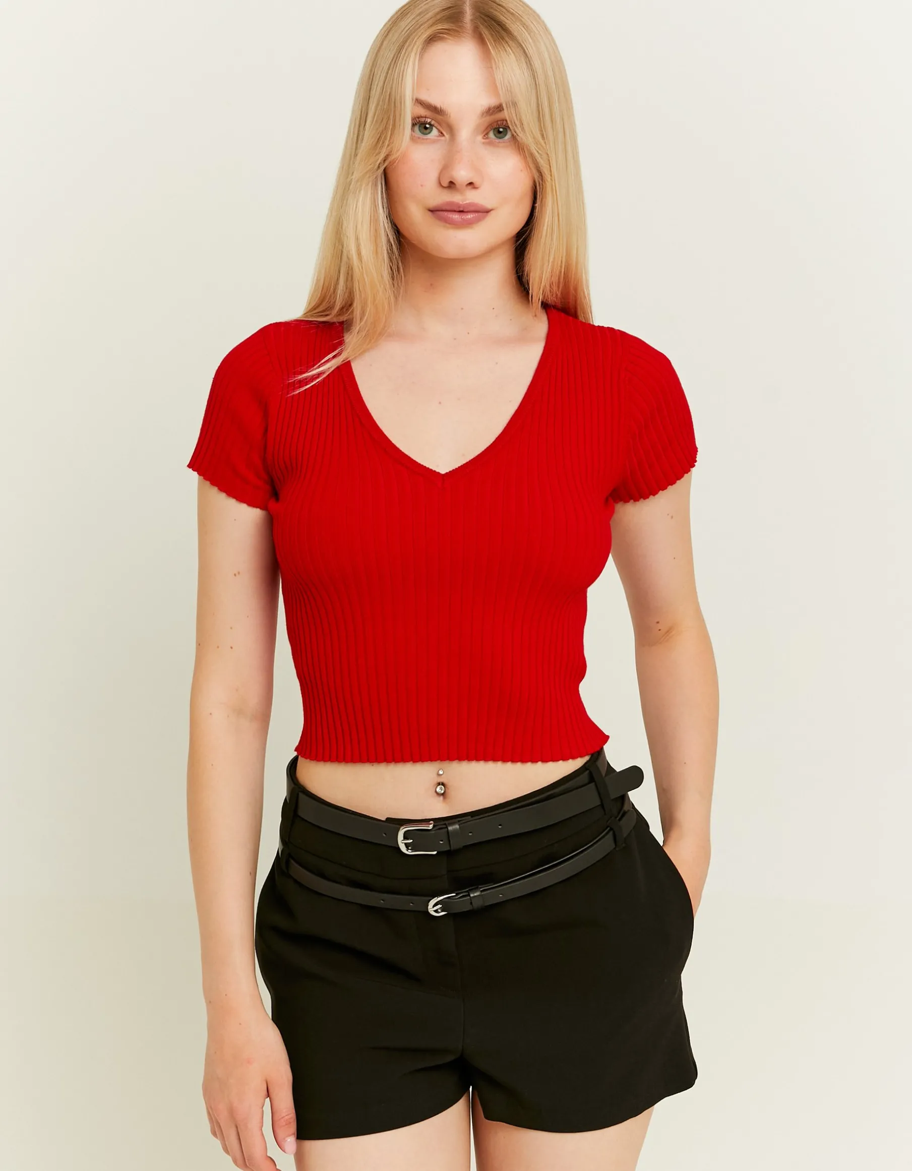 Tally Weijl Maglieria^Maglione Corto Rosso
