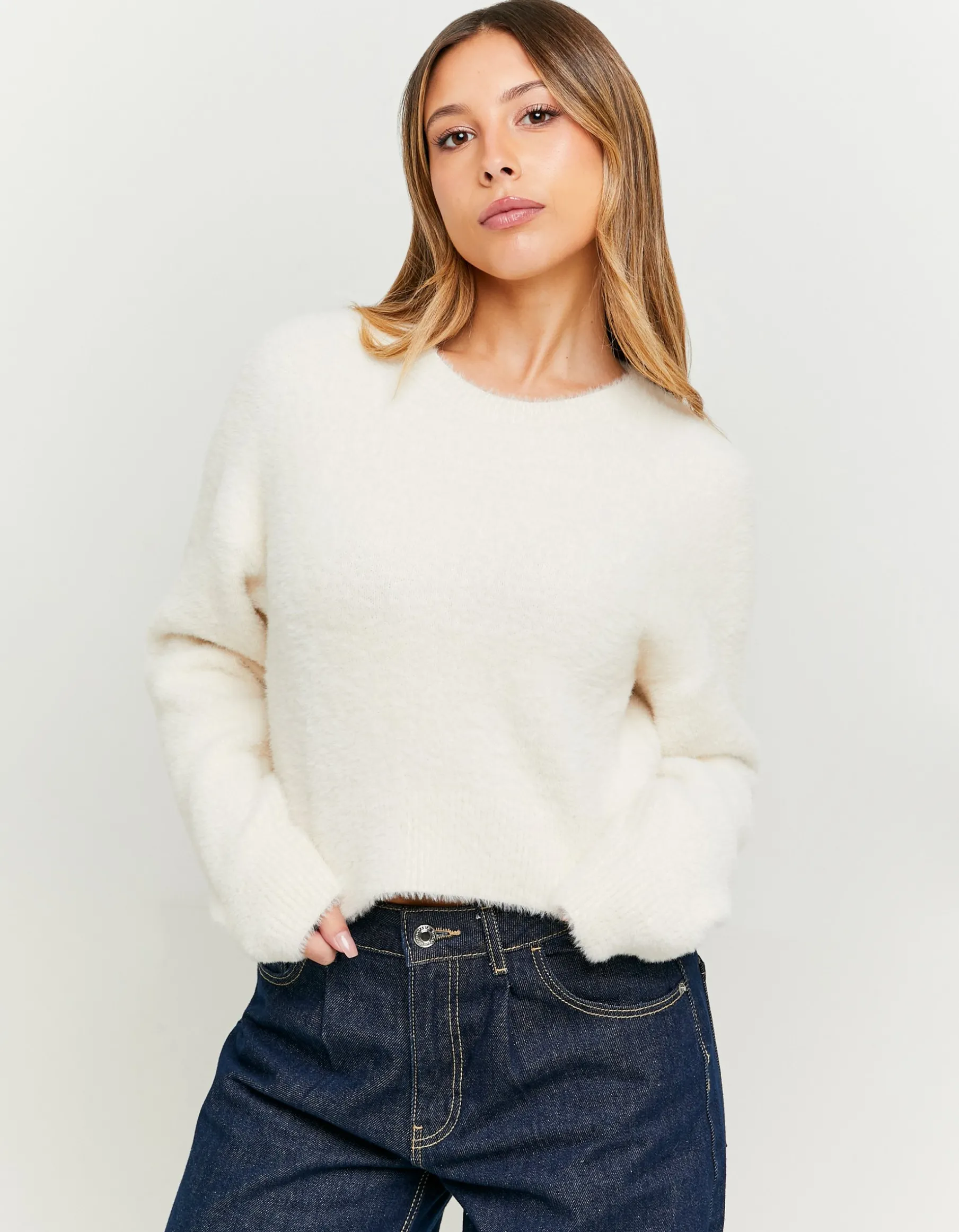 Tally Weijl Maglieria^Maglione Soft Touch Bianco