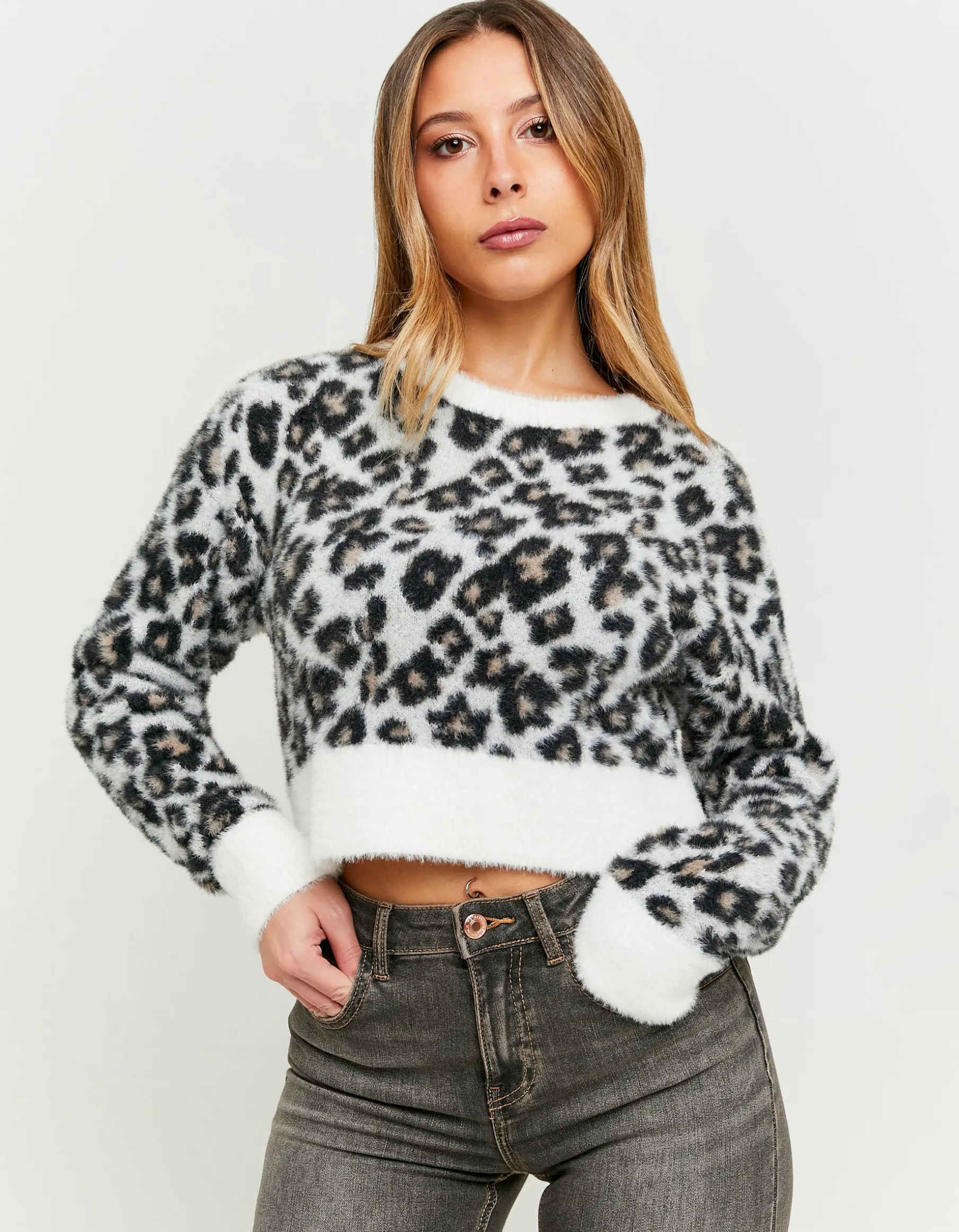 Tally Weijl Maglieria^Maglione Soft Touch Stampa Leo