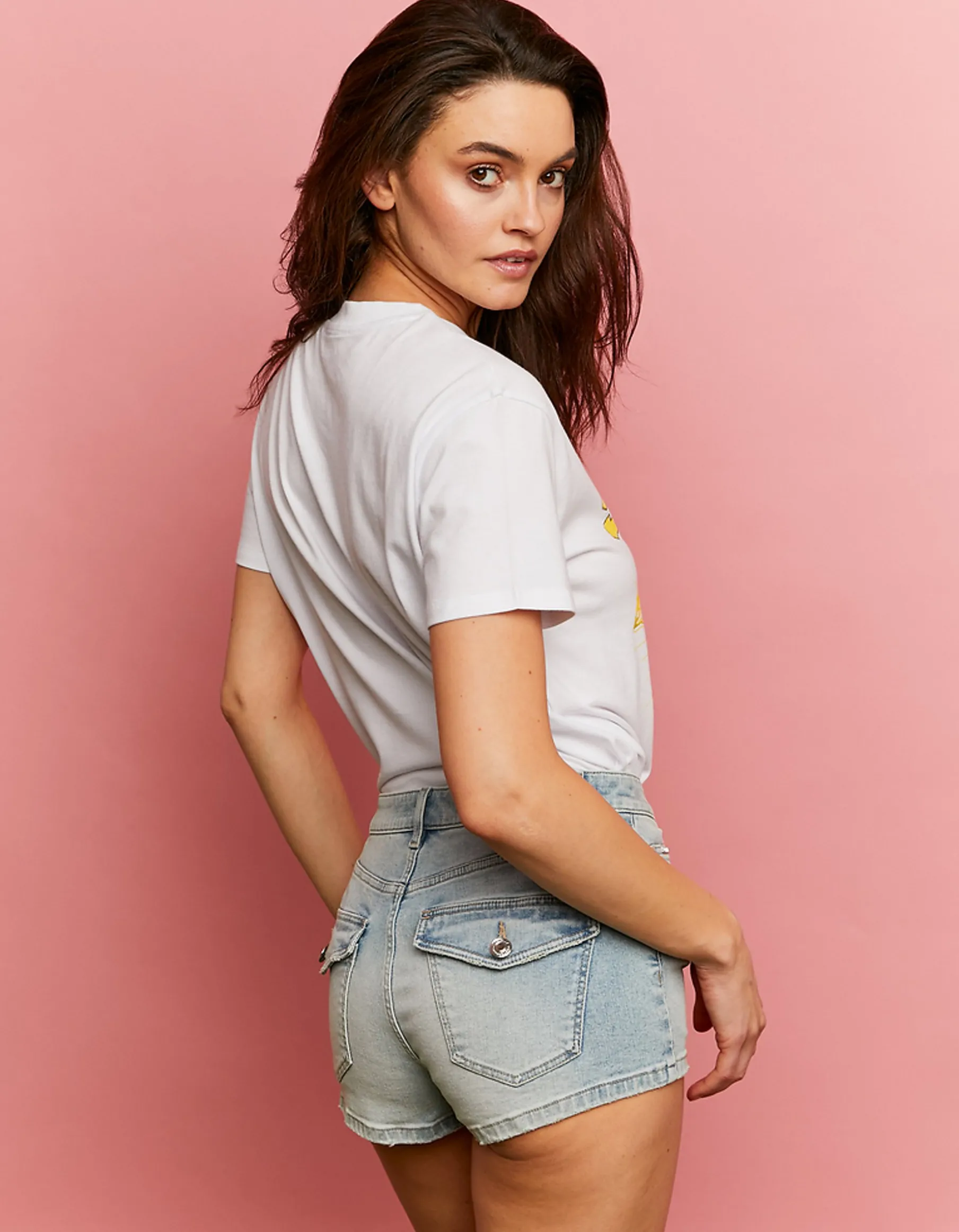 Tally Weijl Shorts^Pantaloncini Extra Corti Cargo a Vita Media