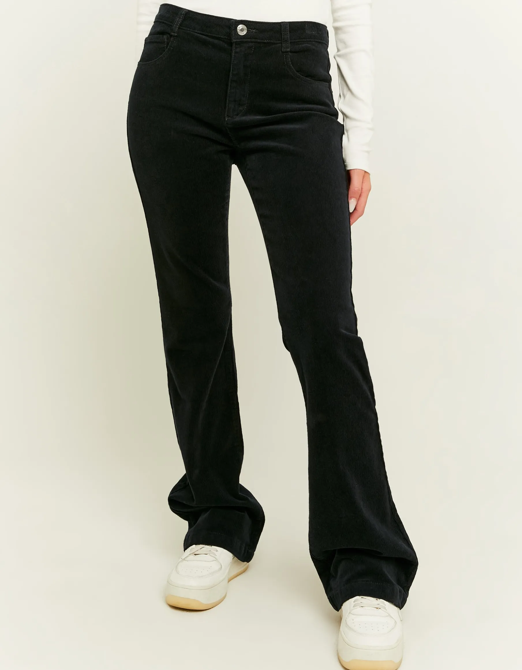 Tally Weijl Pantaloni^Pantalone Bootcut in Velluto a Coste