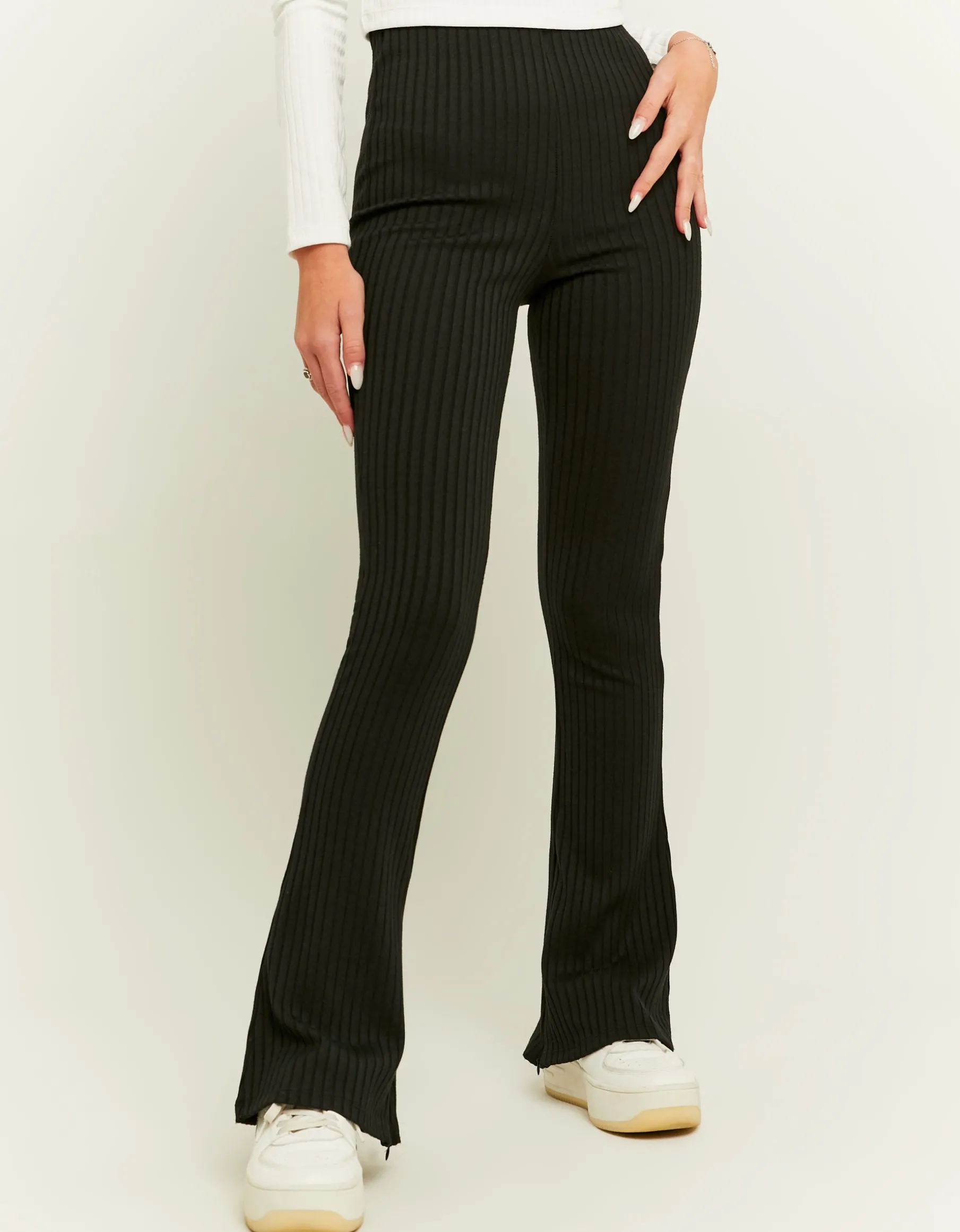 Tally Weijl Leggings^Pantaloni a Zampa Cozy Neri
