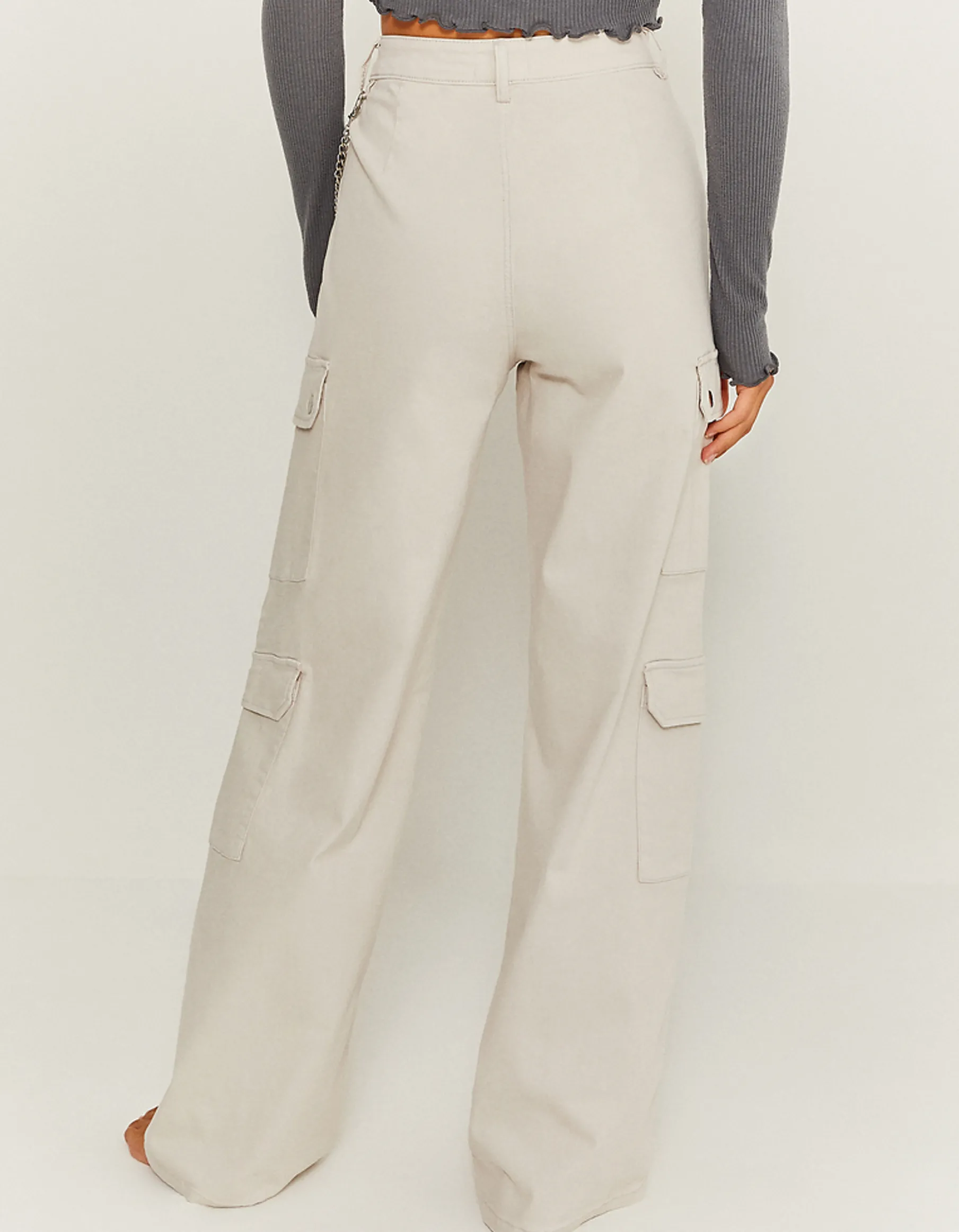Tally Weijl Cargo & Parachute^Pantaloni Cargo Dritti A Vita Alta
