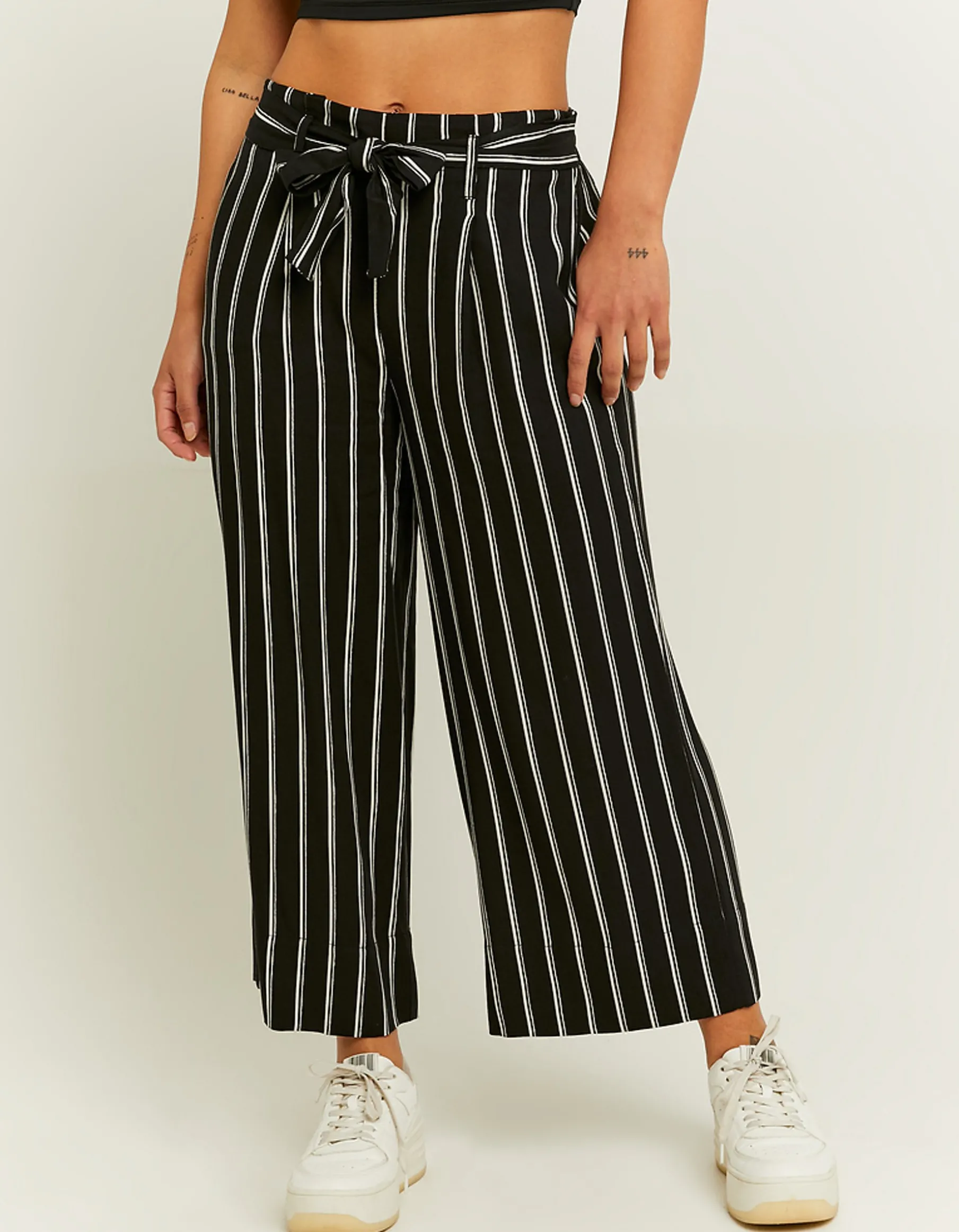 Tally Weijl Pantaloni^Pantaloni Larghi Fantasia Con Nodo Frontale