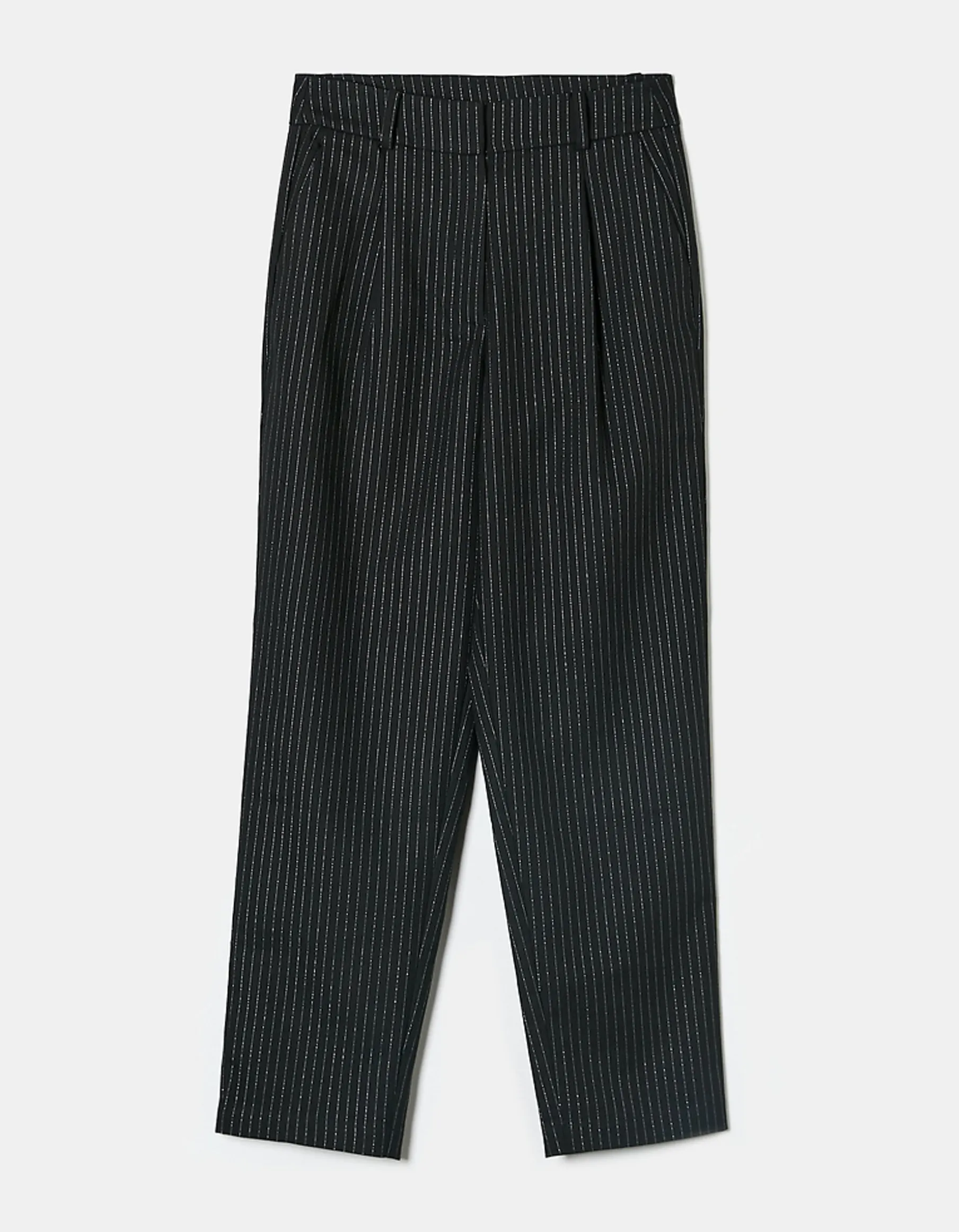 Tally Weijl Pantaloni^Pantaloni neri con strisce glitterate