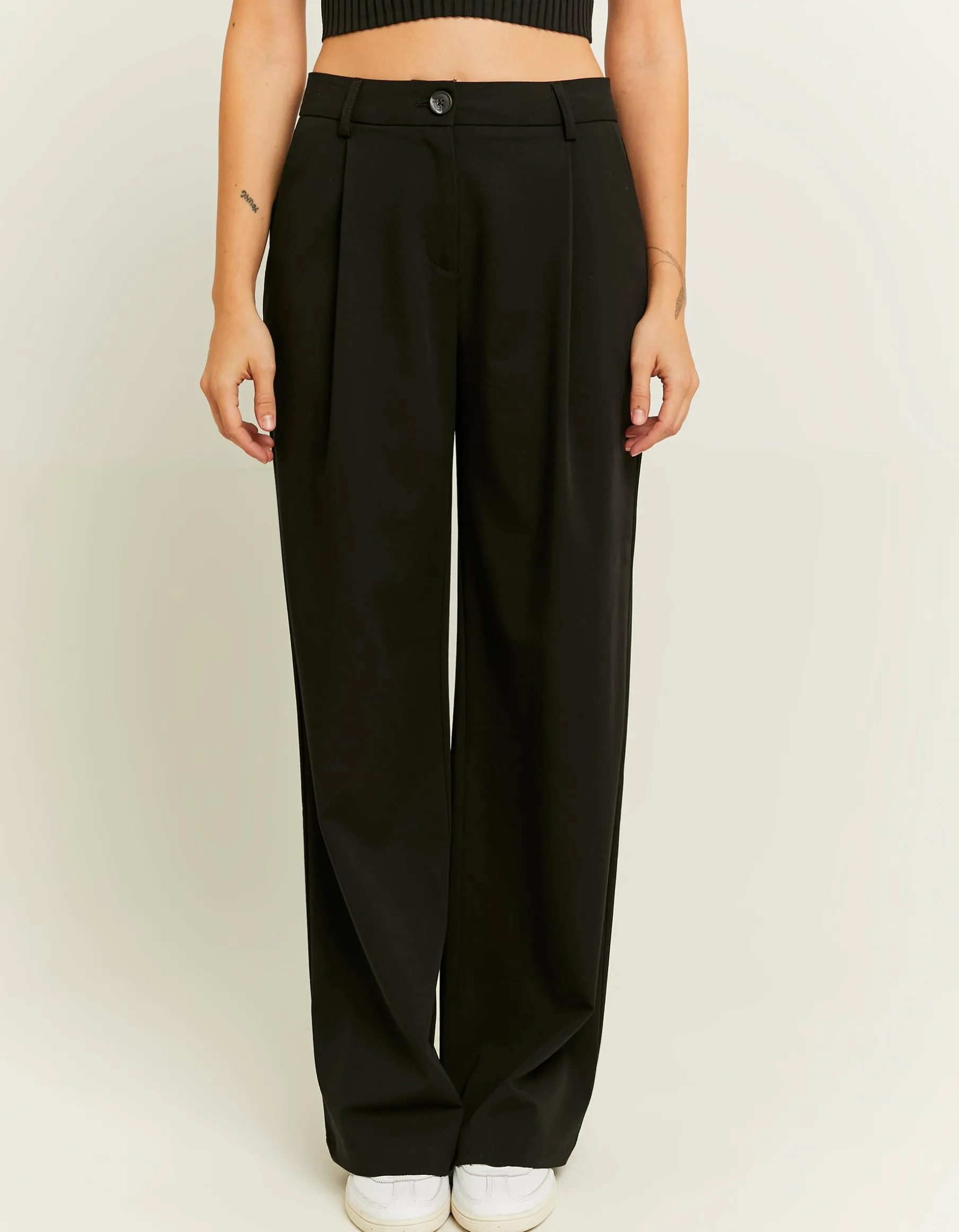 Tally Weijl Pantaloni^Pantaloni Wide Leg Neri