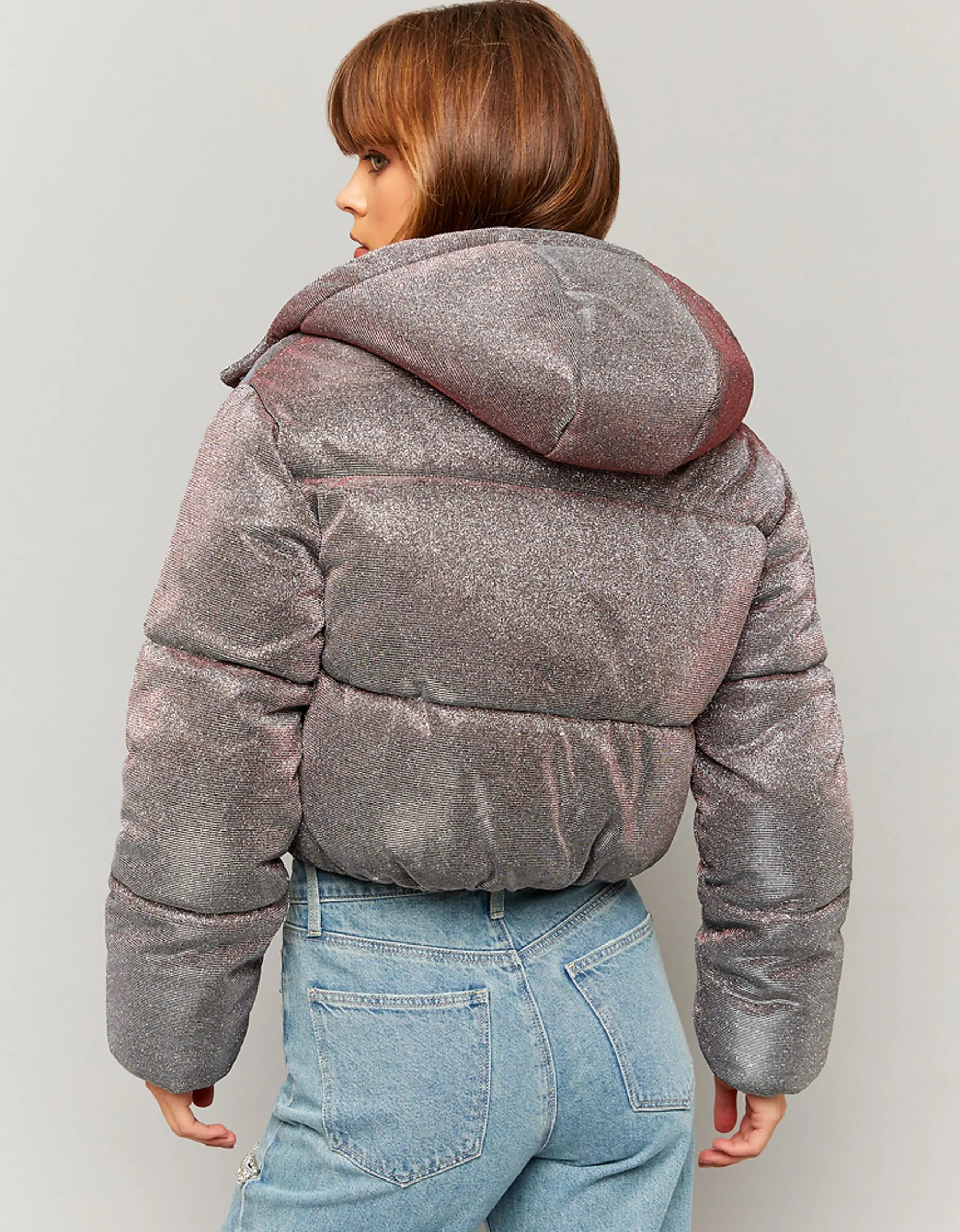 Tally Weijl Giacche^Piumino effetto lucido con glitter