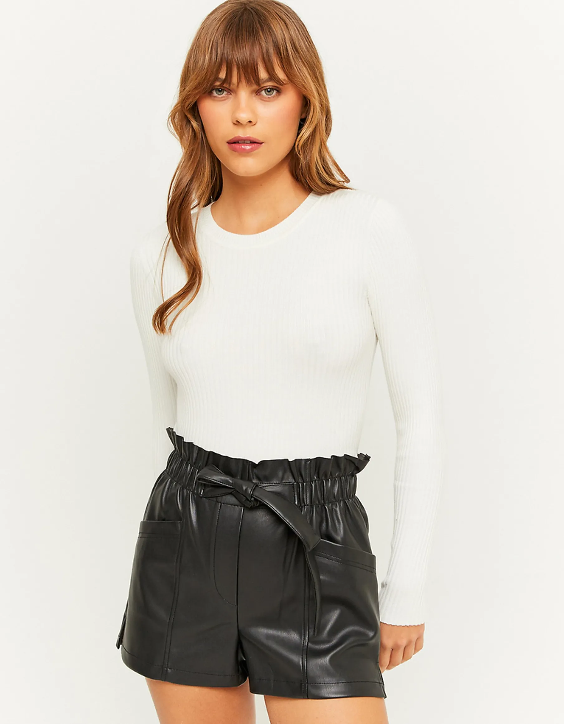 Tally Weijl Shorts^Shorts Paperbag In Ecopelle Neri