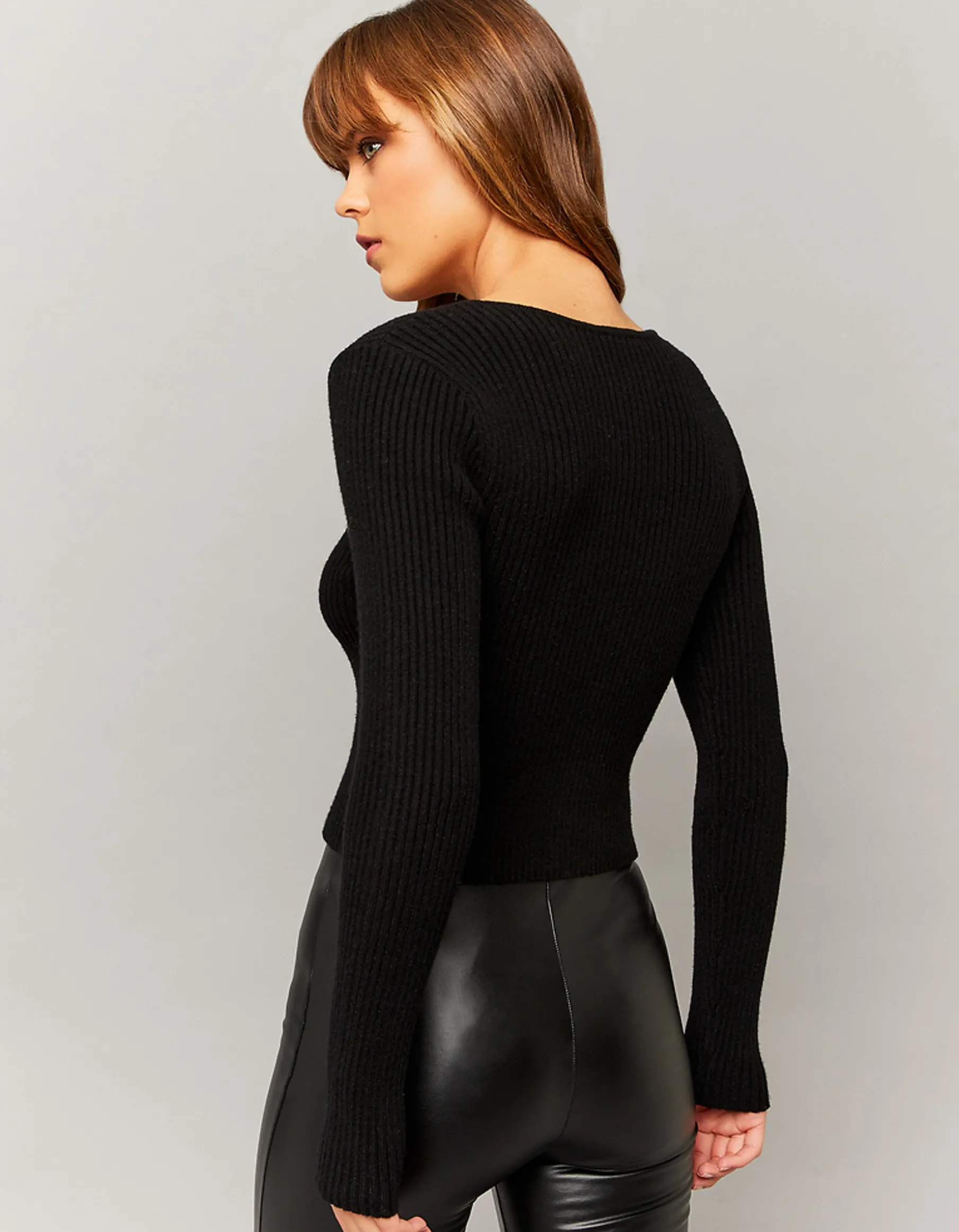 Tally Weijl Maglieria^Top In Maglia Con Bottoni