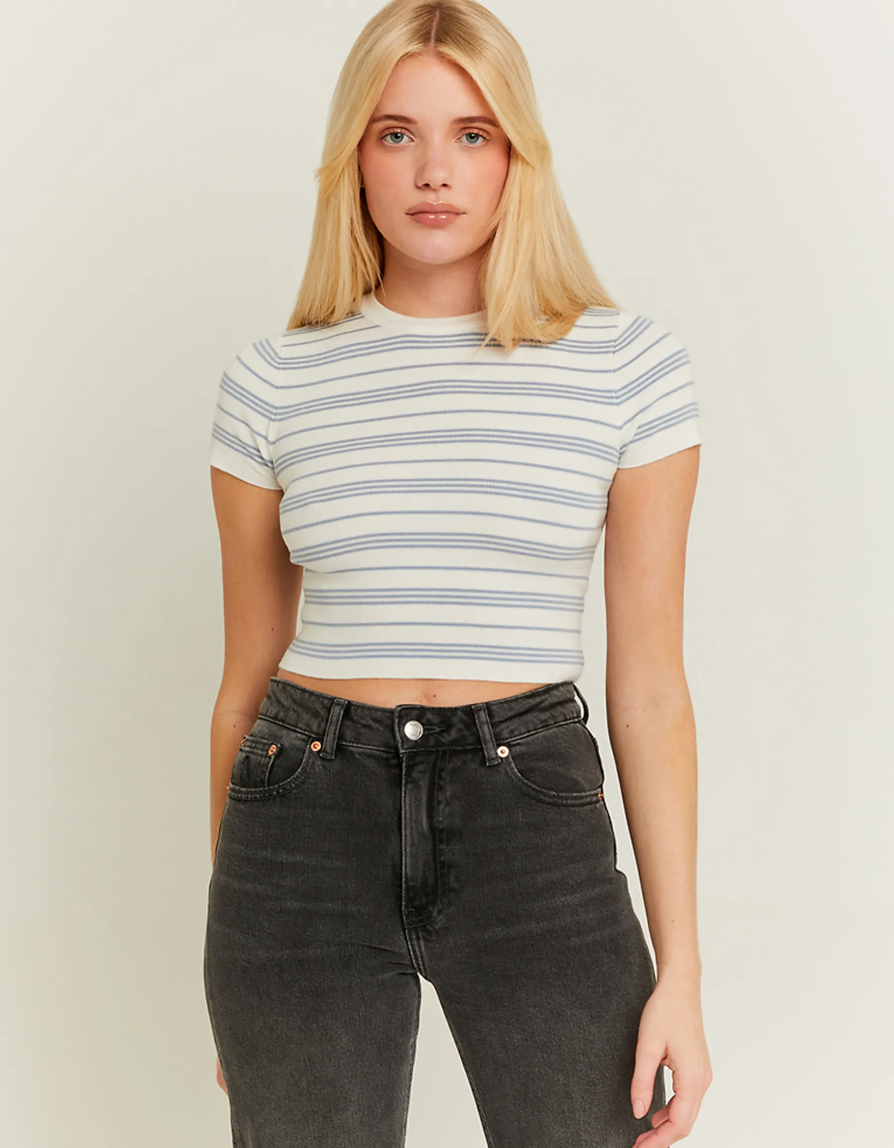 Tally Weijl Maglieria^Top in Maglia Leggera A Righe