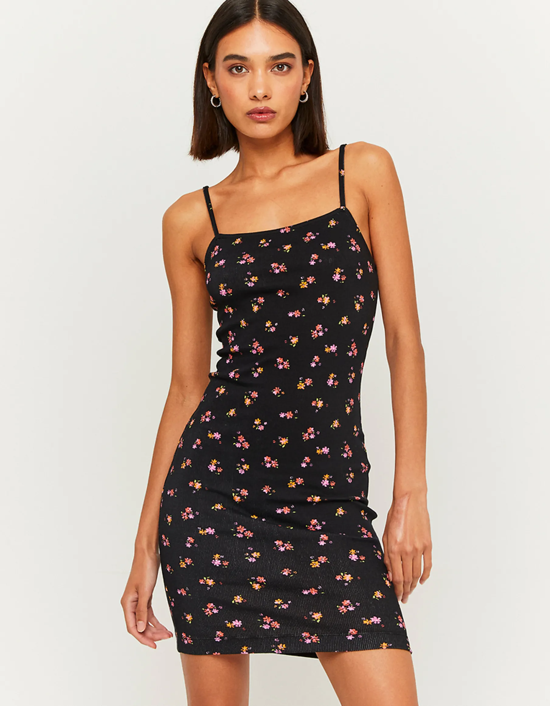 Tally Weijl Vestiti^Vestito Corto A Fiori Con Schiena Scoperta