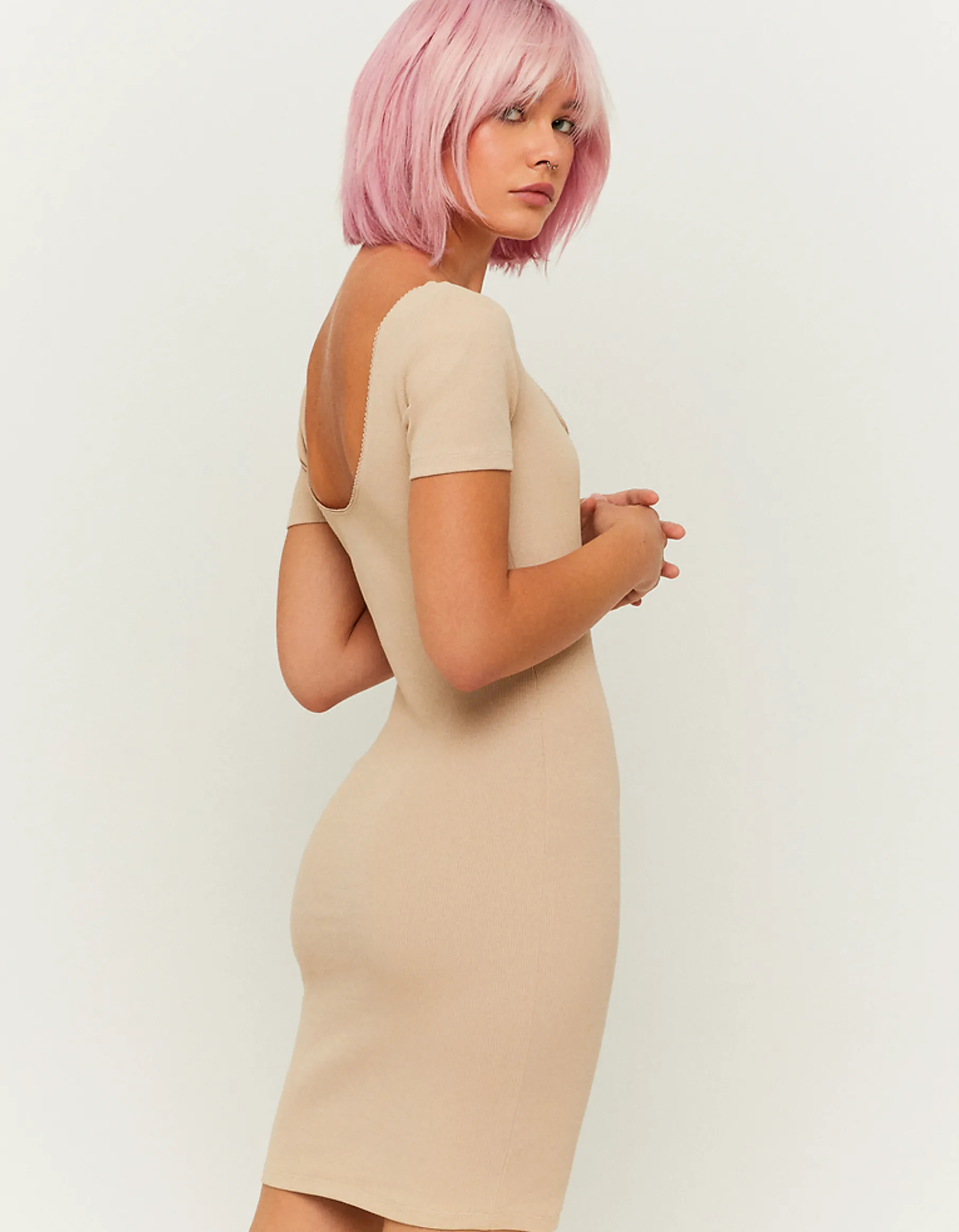 Tally Weijl Vestiti^Vestito Corto A Maniche Corte