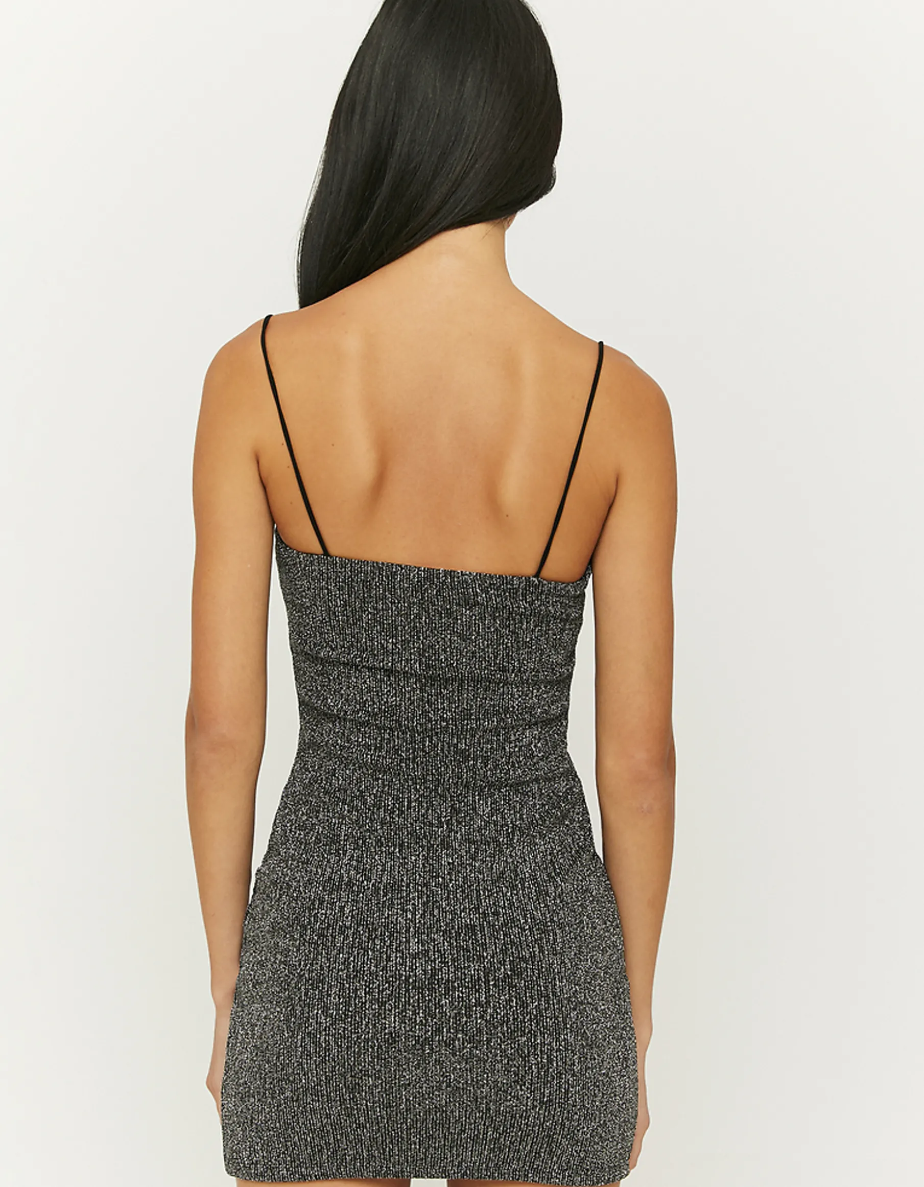 Tally Weijl Vestiti^Vestito Corto In Lurex Nero
