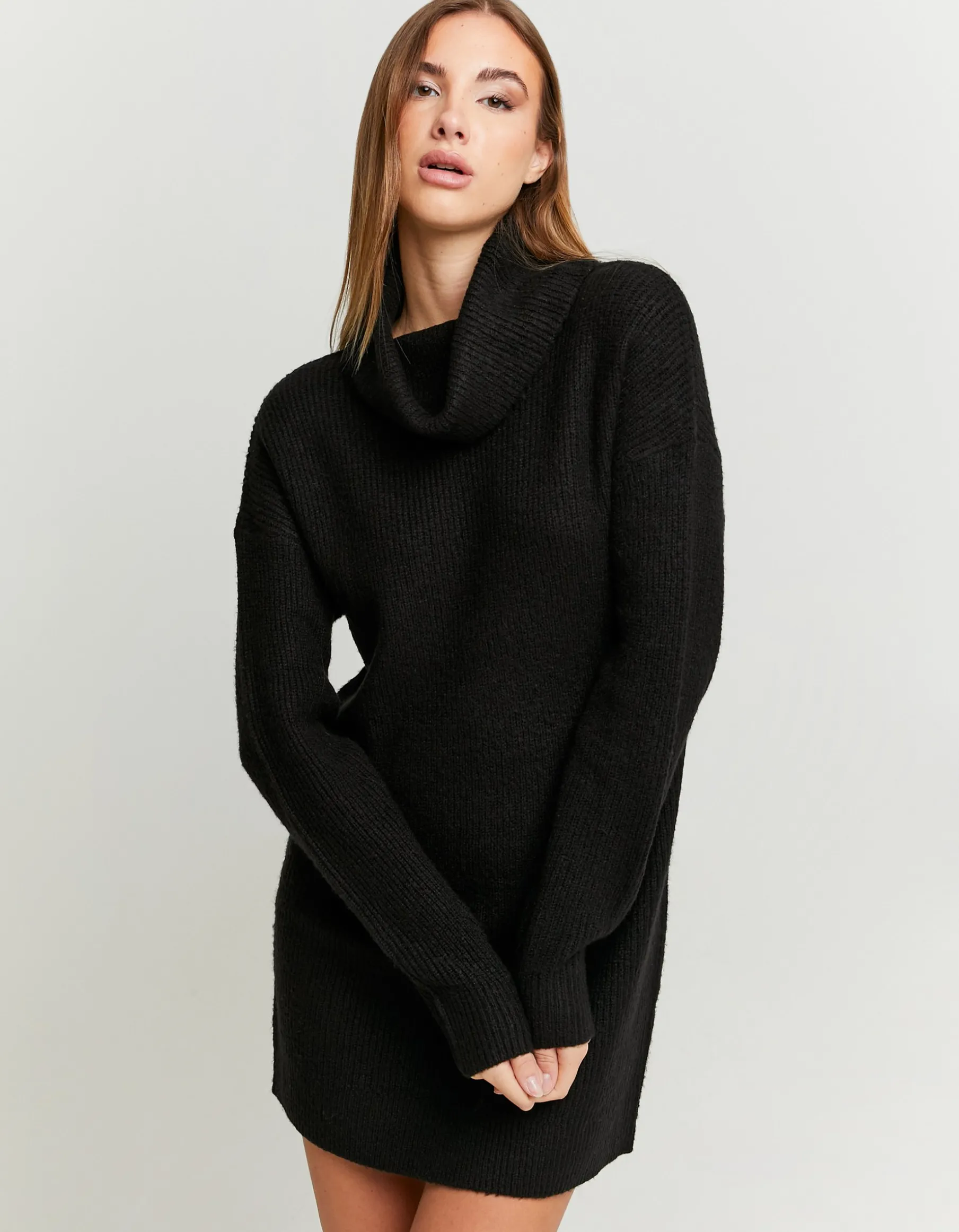 Tally Weijl Vestiti^Vestito Dolcevita Loose in Maglia